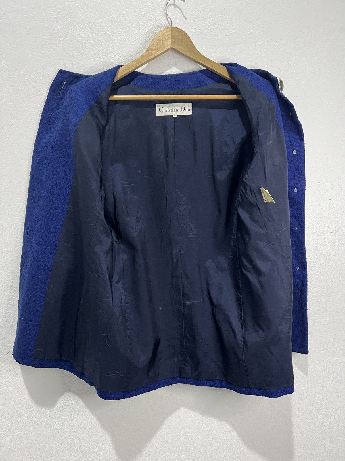 Christian Dior Monsieur × Vintage Christian Dior Blazer Jacket Size L / US 10 / IT 46 - 3 Thumbnail