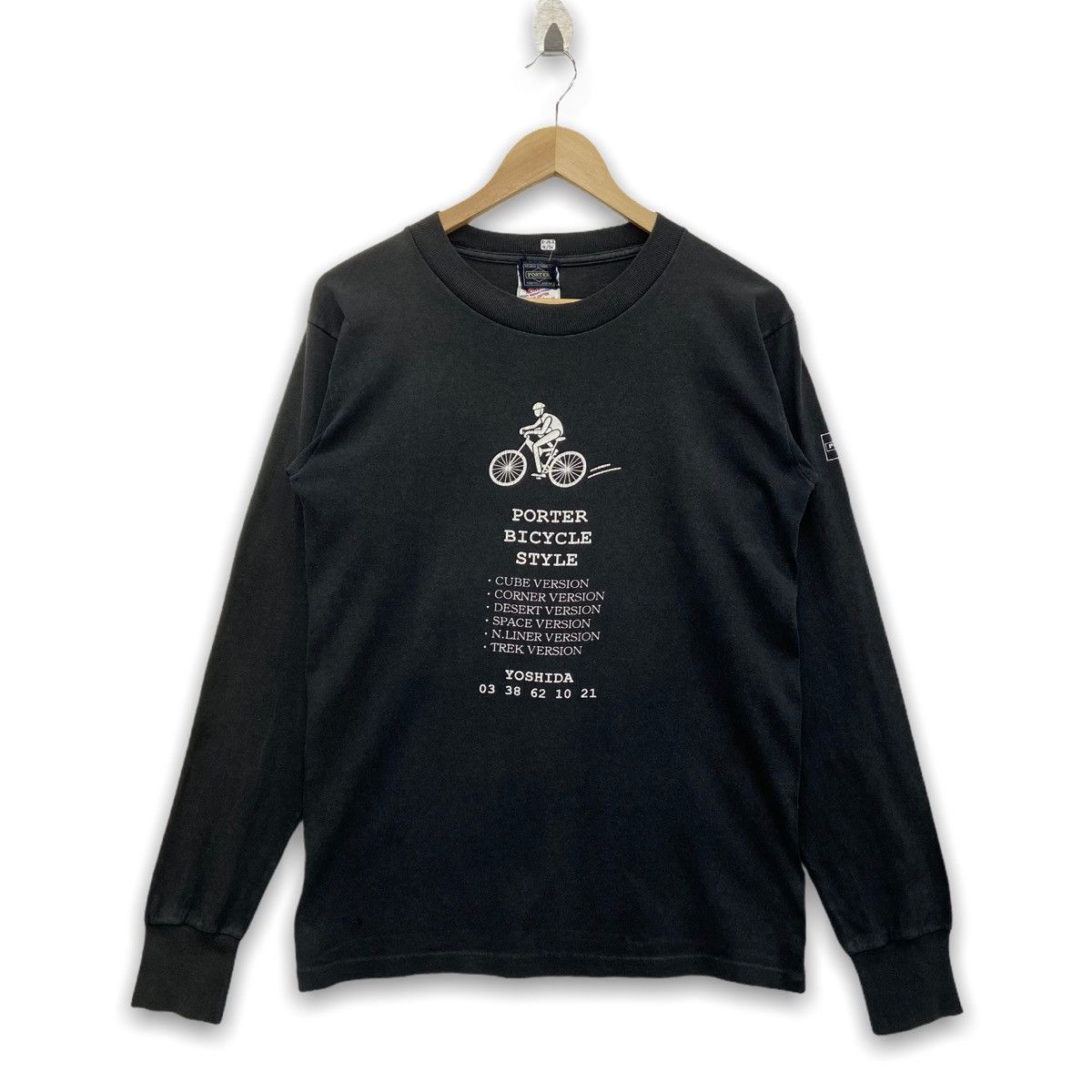 Rare!! Vintage PORTER yoshida long sleeve tee