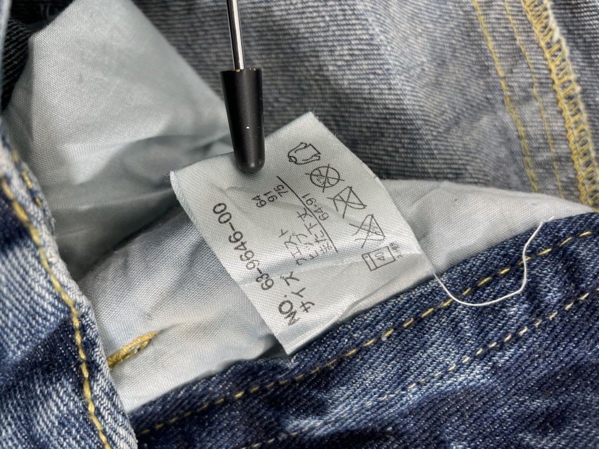 Japanese Brand Yourfavourite jeans paint splatter Size US 30 / EU 46 - 7 Thumbnail