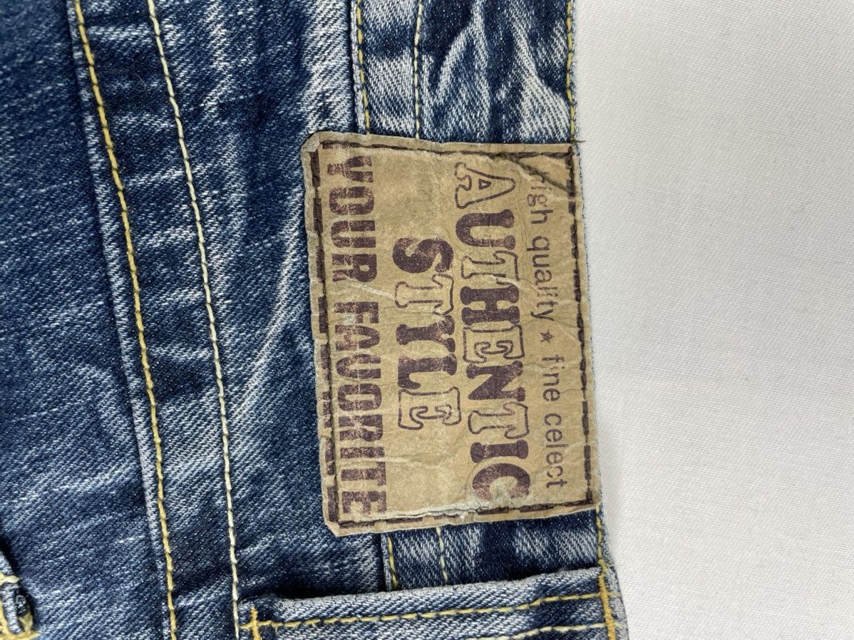 Japanese Brand Yourfavourite jeans paint splatter Size US 30 / EU 46 - 4 Thumbnail