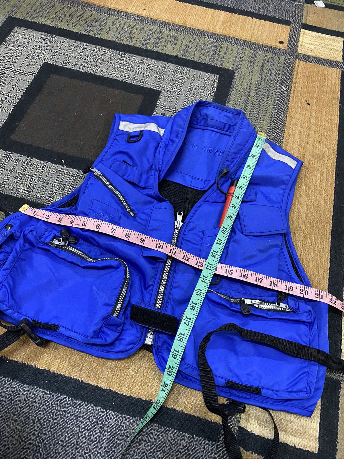 Designer × Yohji Yamamoto Y’s Gear Water Rapids Life Jacket Large Buoyancy Flood Size US L / EU 52-54 / 3 - 14 Thumbnail