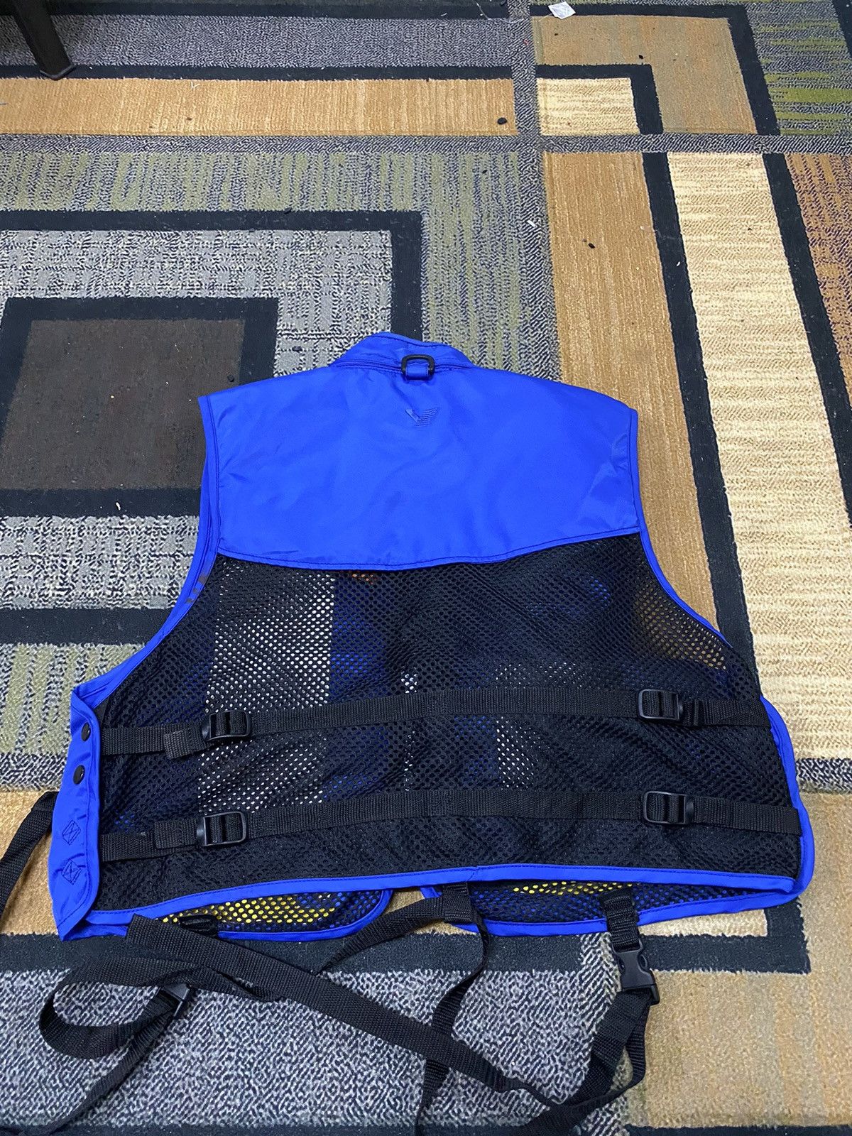 Designer × Yohji Yamamoto Y’s Gear Water Rapids Life Jacket Large Buoyancy Flood Size US L / EU 52-54 / 3 - 7 Thumbnail