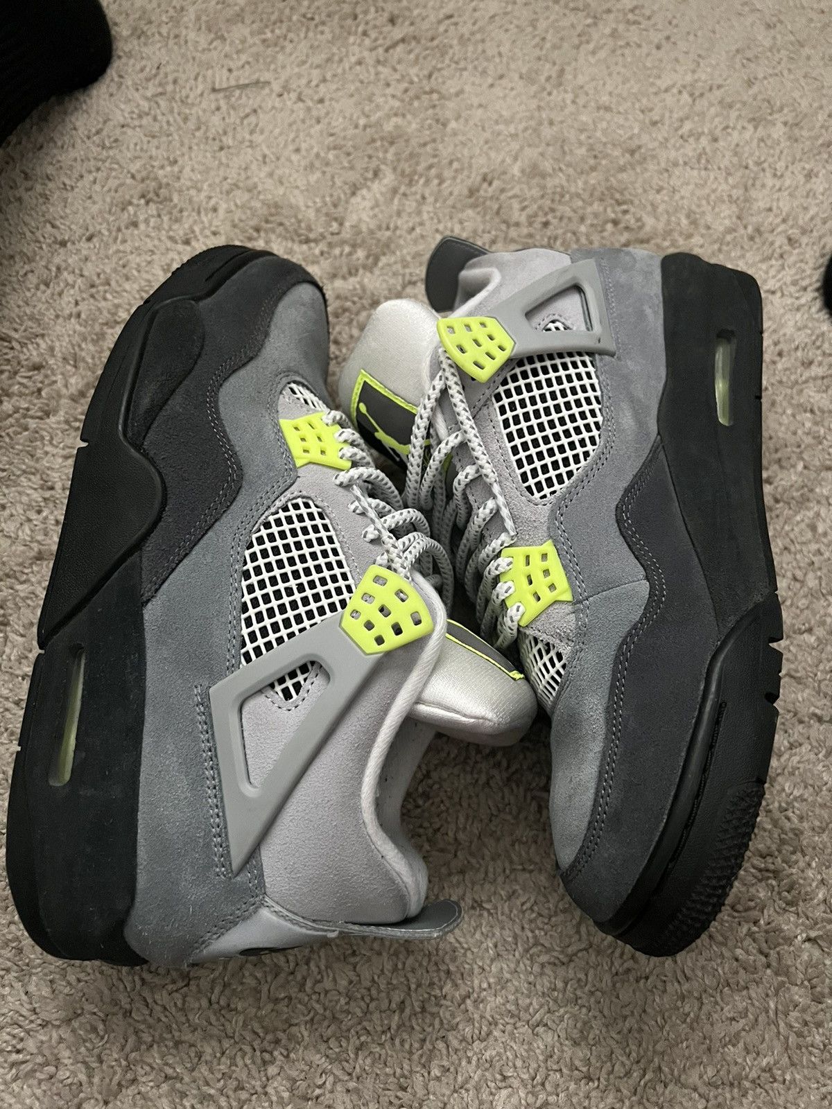 Jordan Brand Jordan 4 Retro SE 'Neon 95' Size US 9.5 / EU 42-43 - 3 Thumbnail