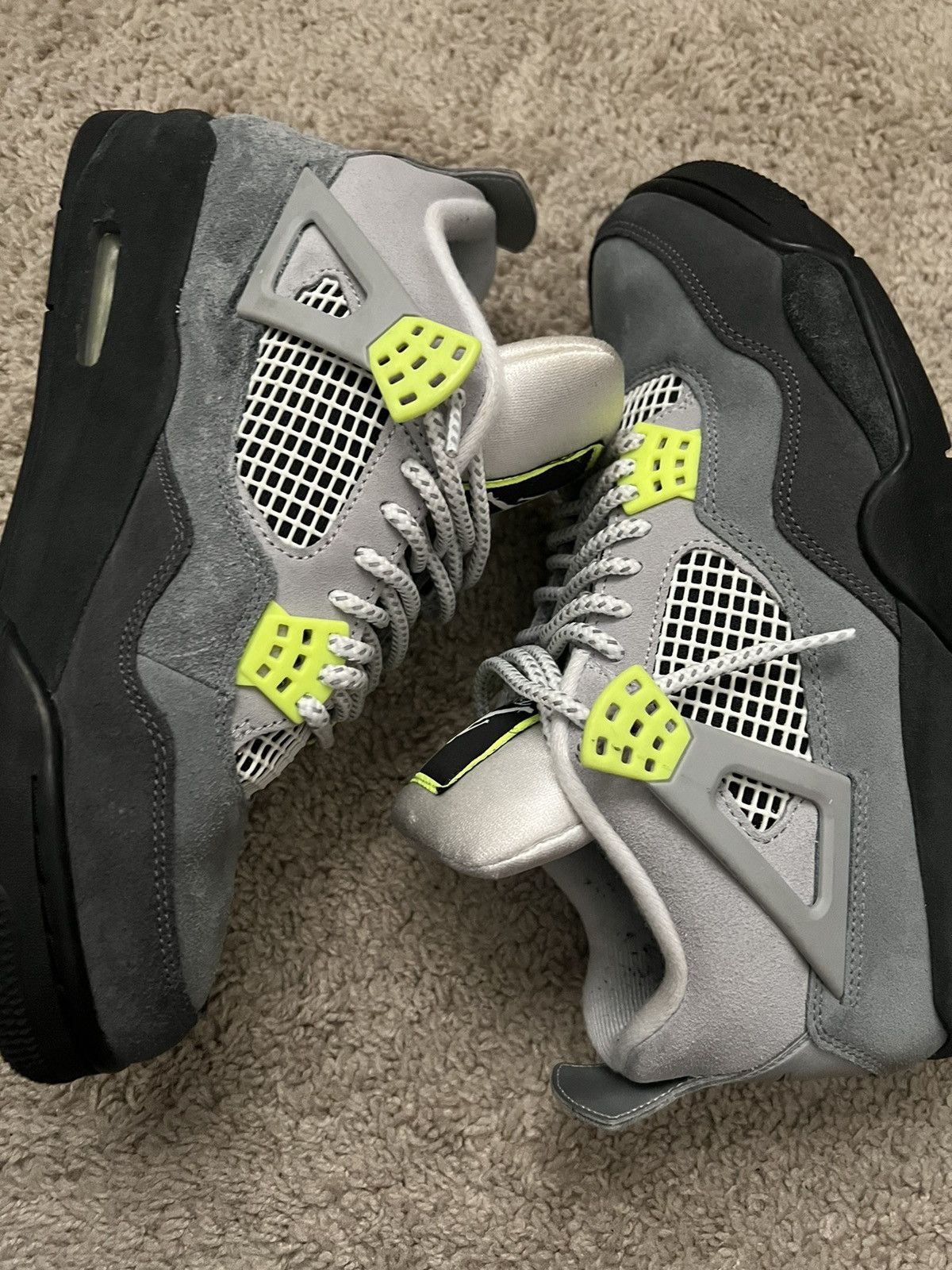 Jordan Brand Jordan 4 Retro SE 'Neon 95' Size US 9.5 / EU 42-43 - 4 Thumbnail