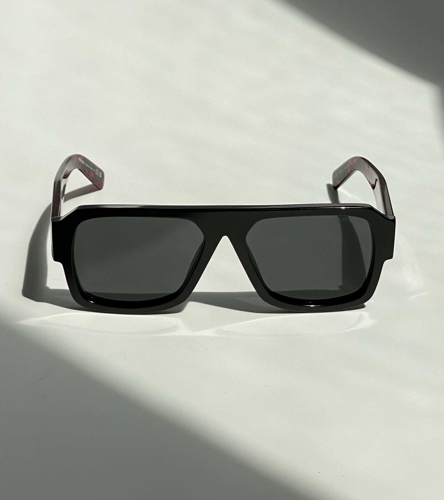 Prada PRADA 2023 Aviator Logo Sunglasses SPR 22Y Size ONE SIZE - 2 Thumbnail