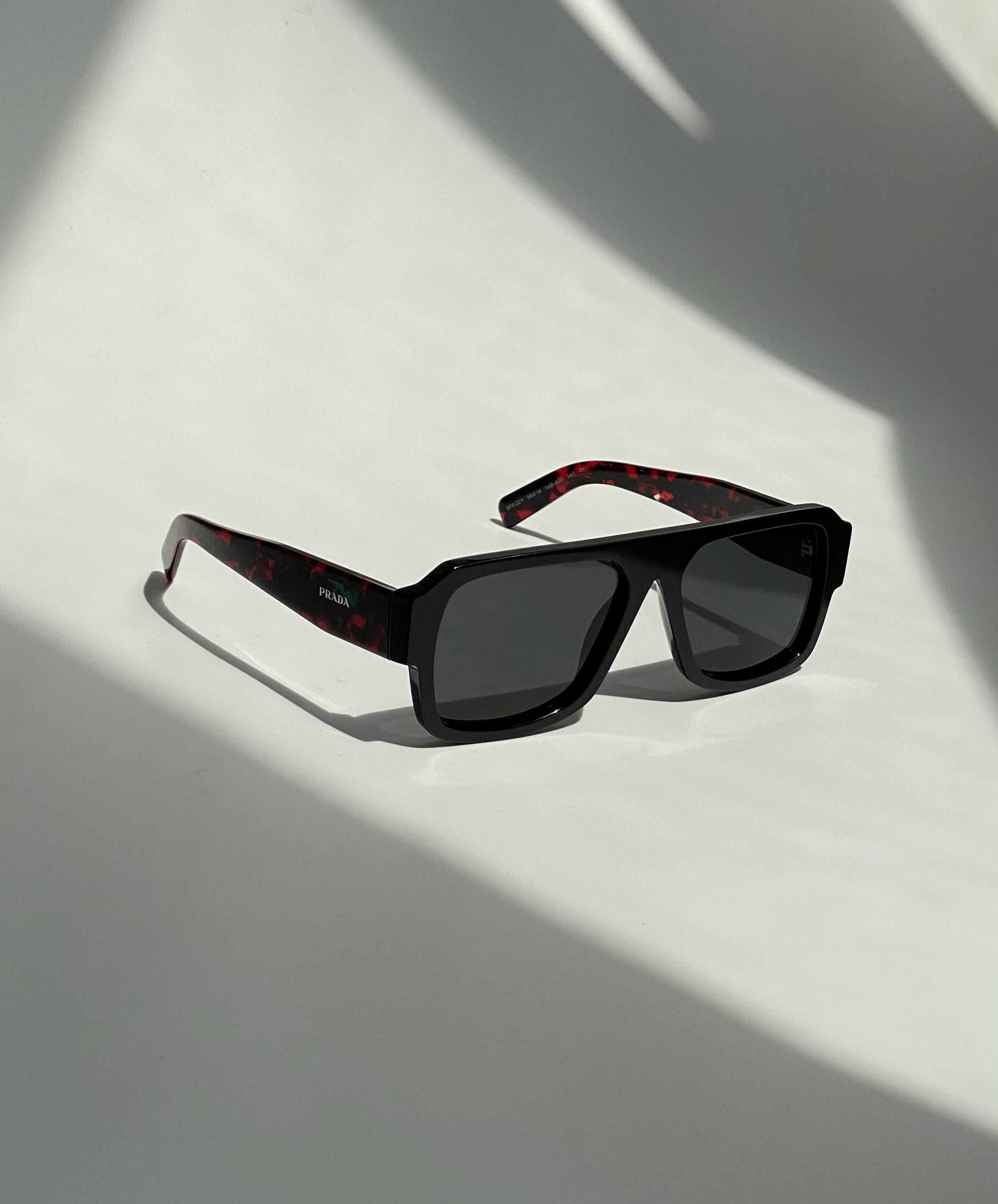 Prada PRADA 2023 Aviator Logo Sunglasses SPR 22Y Size ONE SIZE - 3 Thumbnail