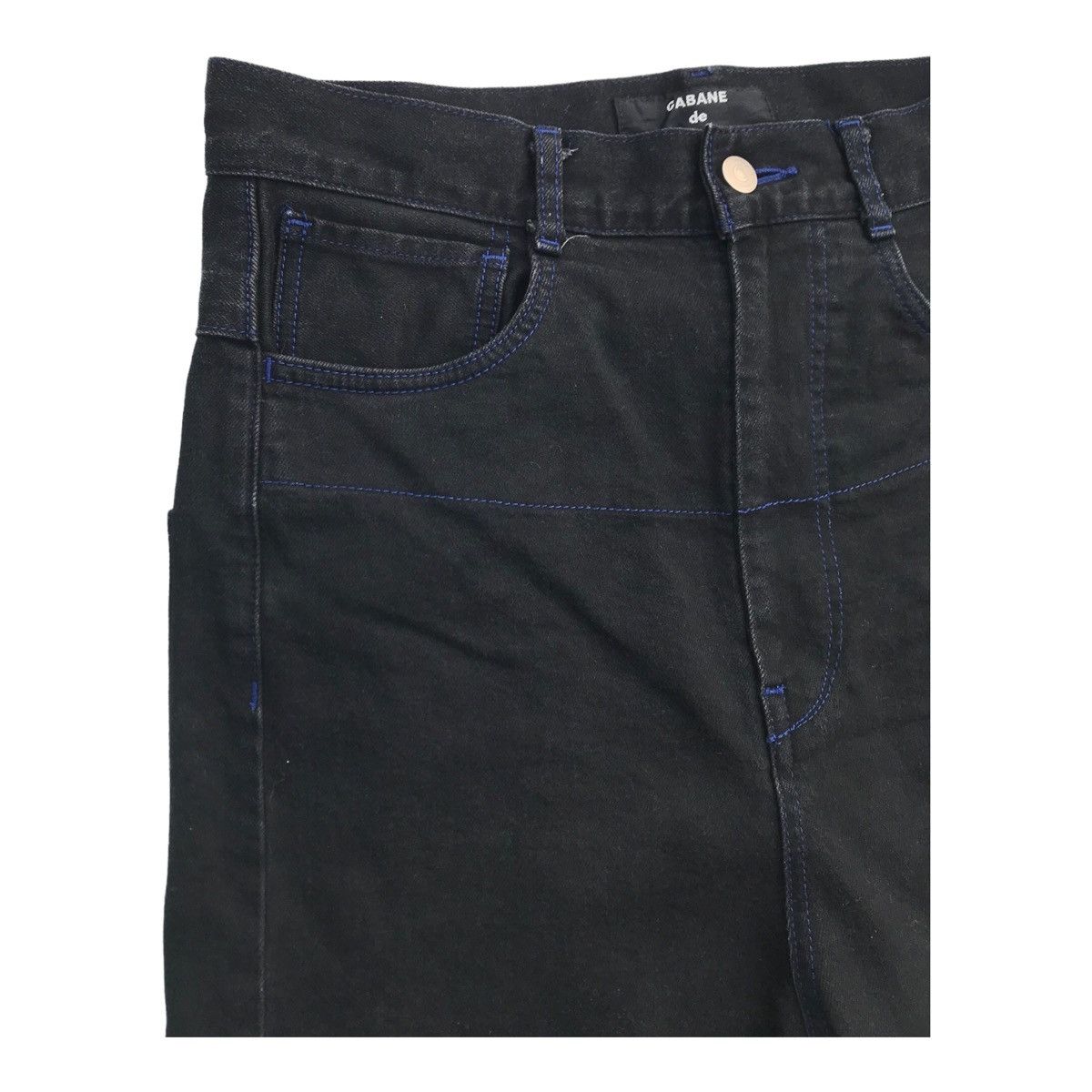 CABANE de ZUCCa Cabane de Zucca Black Japanese Brand Streetwear Casual Pants Size US 30 / EU 46 - 4 Thumbnail