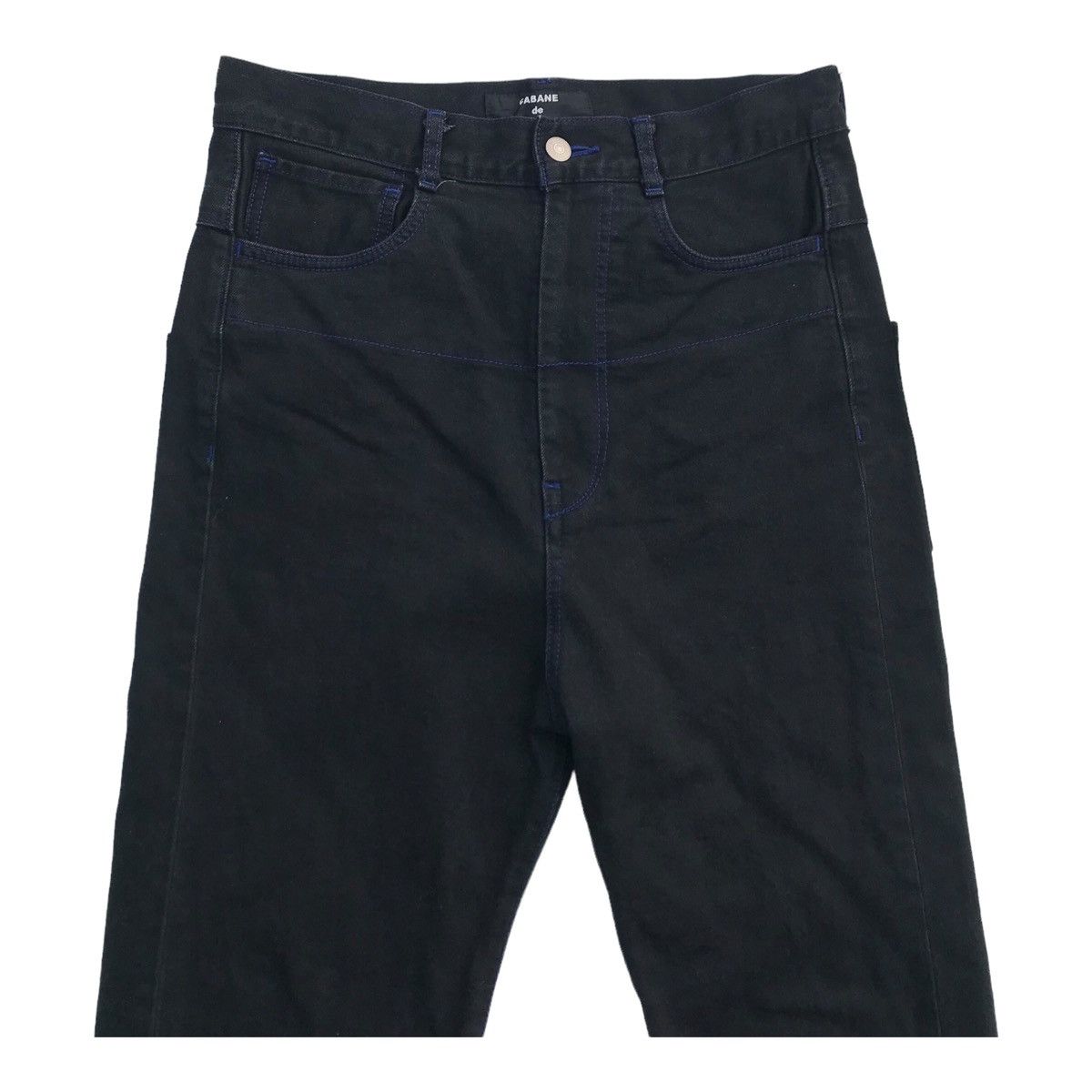 CABANE de ZUCCa Cabane de Zucca Black Japanese Brand Streetwear Casual Pants Size US 30 / EU 46 - 3 Thumbnail