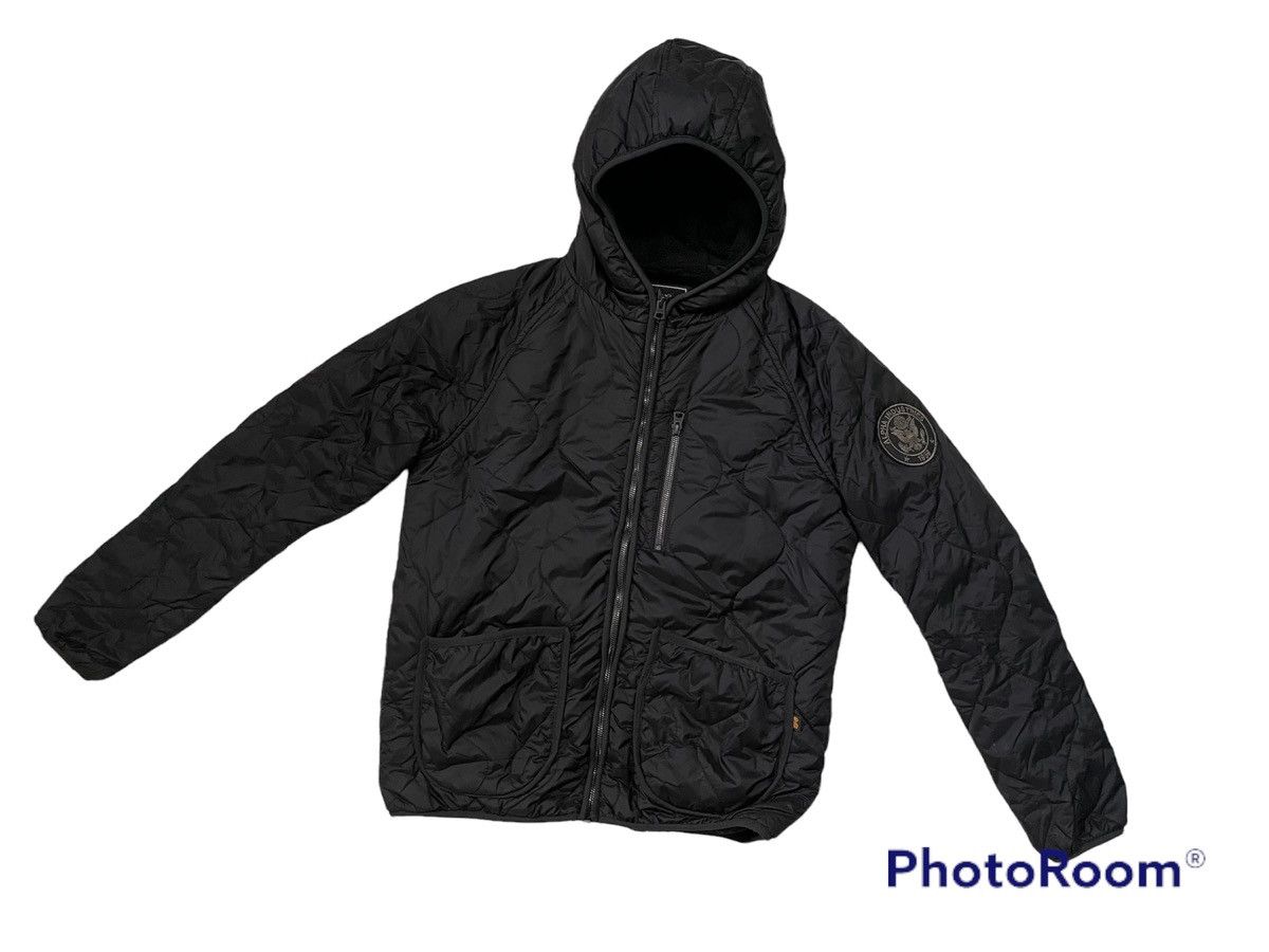 Alpha Industries Vintage Alpha Industries Puffer Jacket Hoodie Size US S / EU 44-46 / 1 - 1 Thumbnail