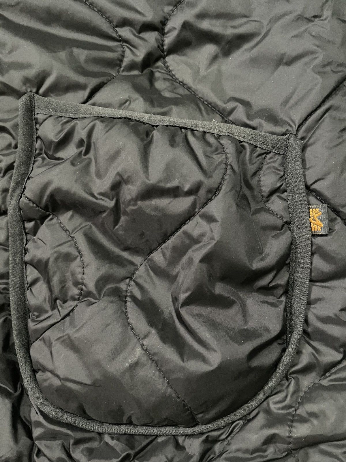 Alpha Industries Vintage Alpha Industries Puffer Jacket Hoodie Size US S / EU 44-46 / 1 - 6 Thumbnail