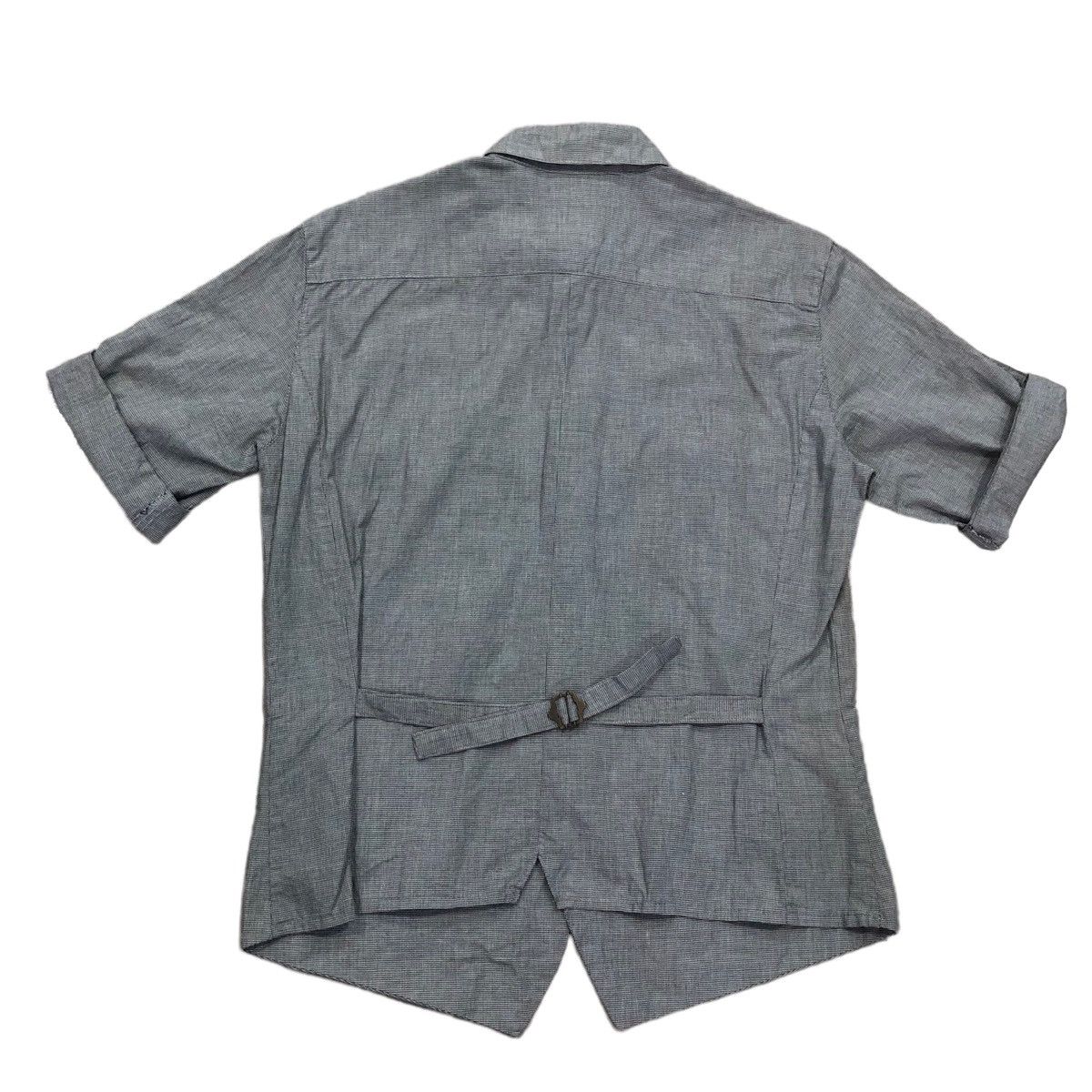 Japanese Brand × Maison MIHARA YASUHIRO Miharayasuhiro Button Up Shirt Back Cinch Belt 4 Pockets Size US L / EU 52-54 / 3 - 3 Thumbnail