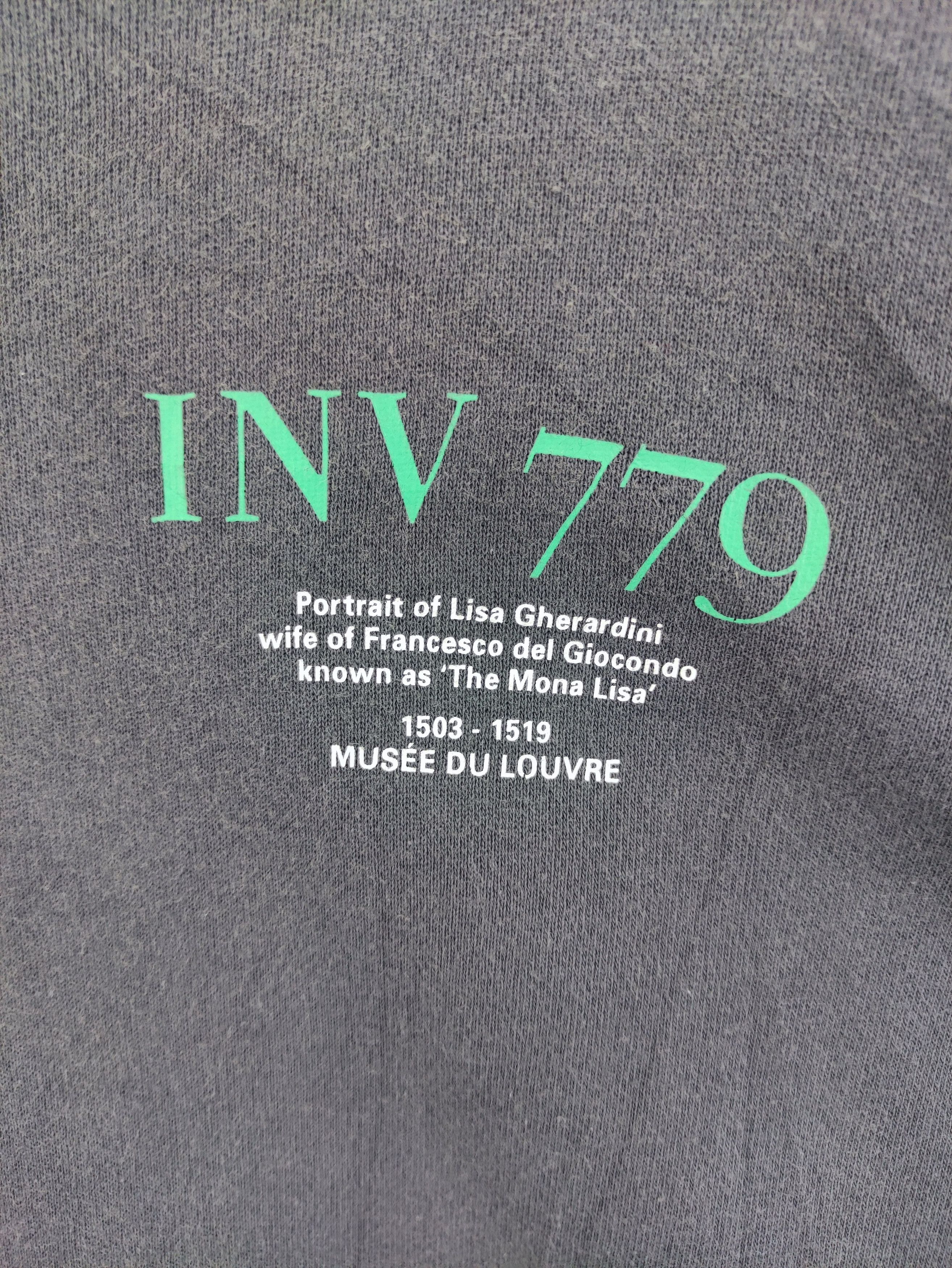 Uniqlo Vintage Uniqlo Portrait Of Mona Lisa Sweatshirt Jumper Size US XL / EU 56 / 4 - 2 Thumbnail