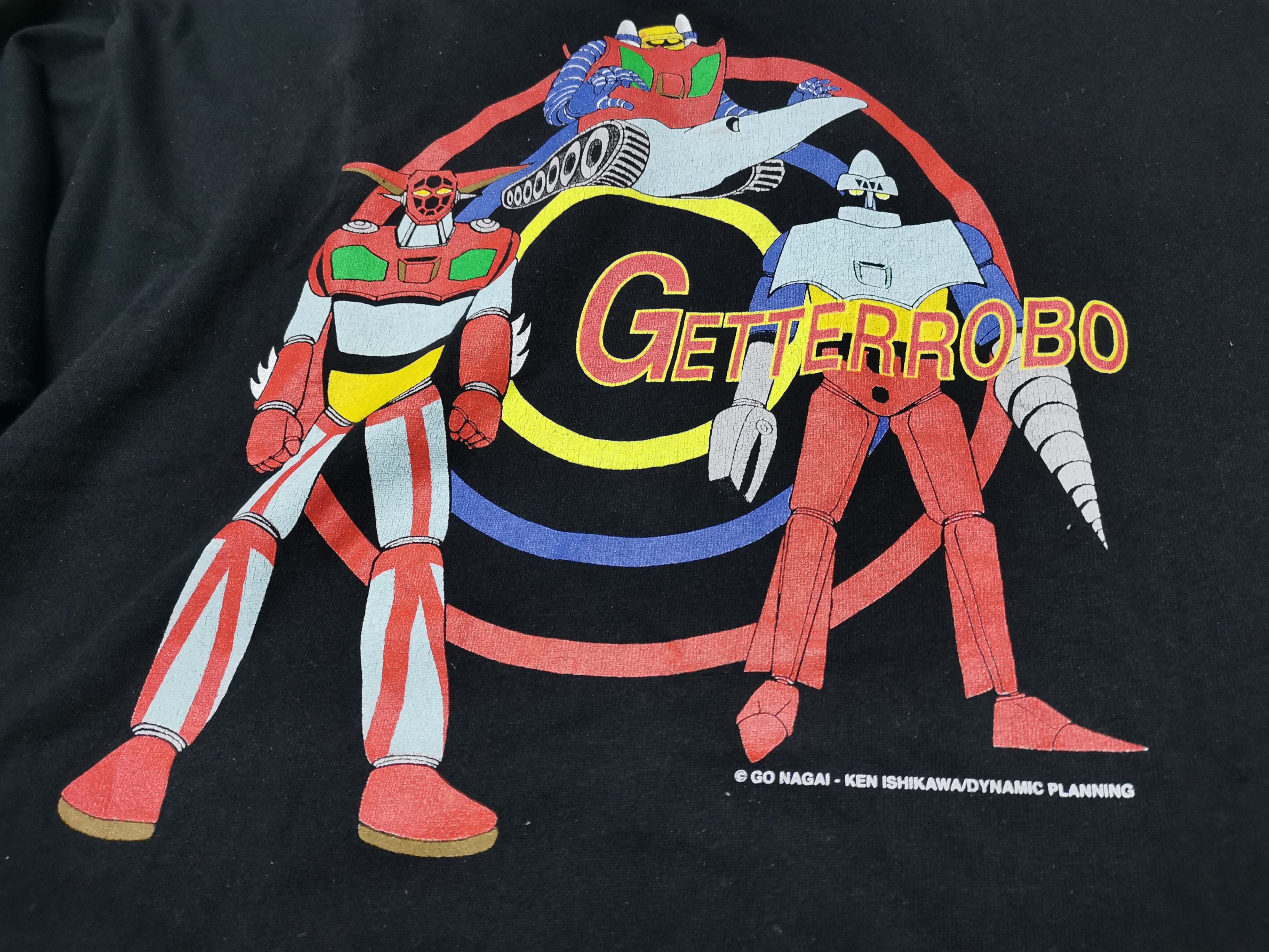 Anime × Cartoon Network × Vintage Vintage Getter Robo Go Nagai Manga anime Size US M / EU 48-50 / 2 - 5 Thumbnail