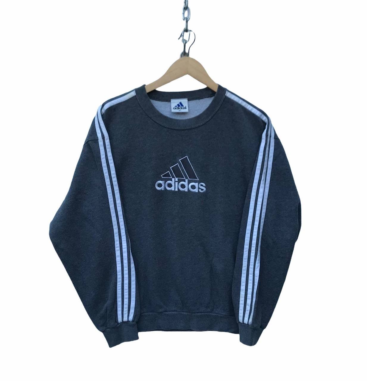 Adidas Vintage 90s Adidas Sweatshirt Adidas Streetwear Sweater Size US M / EU 48-50 / 2 - 1 Thumbnail