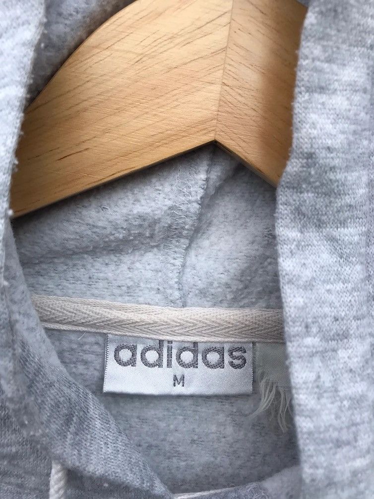 Adidas Vintage 90s Adidas Big Logo Streetwear Hoodie Sweater Size US M / EU 48-50 / 2 - 2 Thumbnail