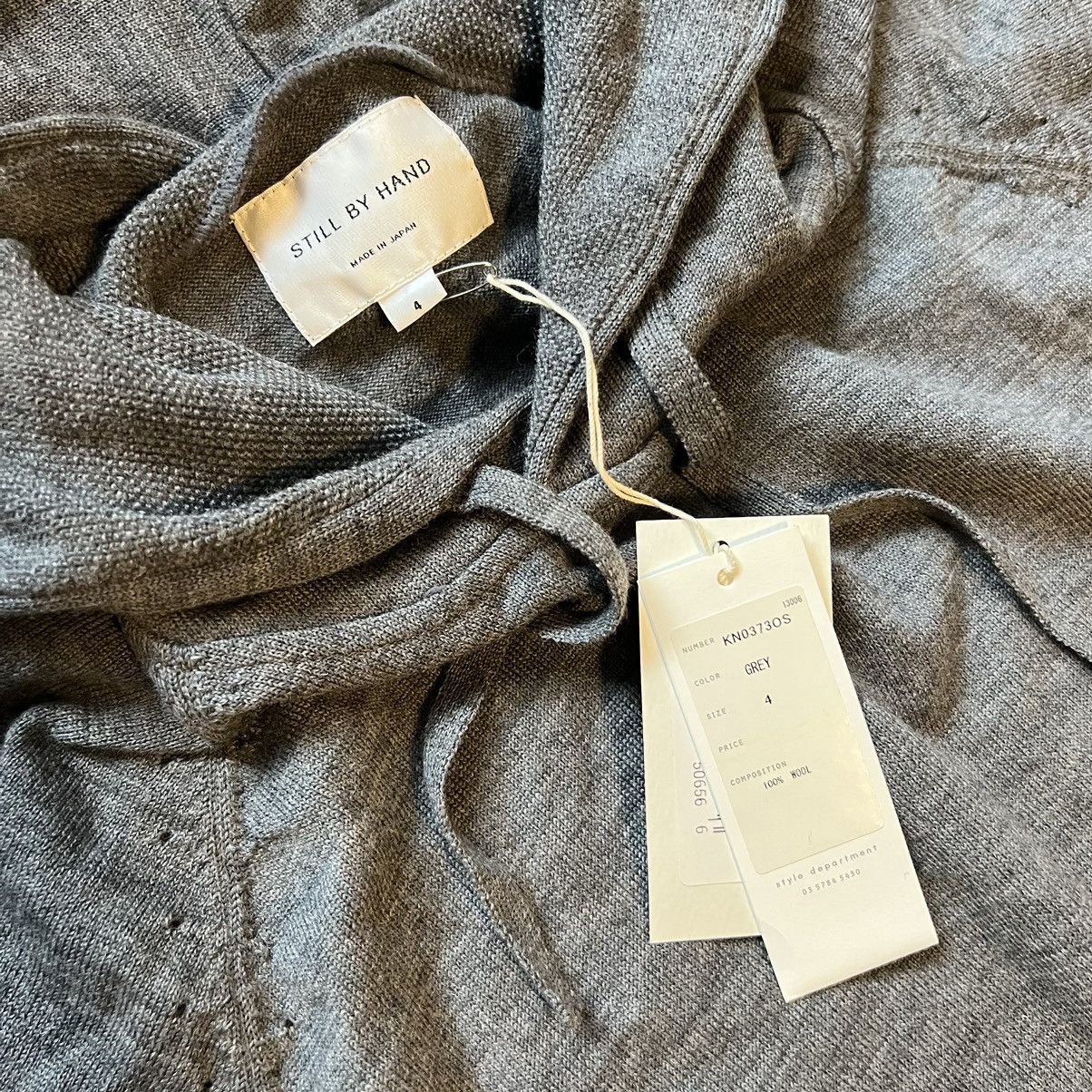 STILL BY HAND Wool Knit Hoodie - Made in Japan Size US XL / EU 56 / 4 - 4 Thumbnail