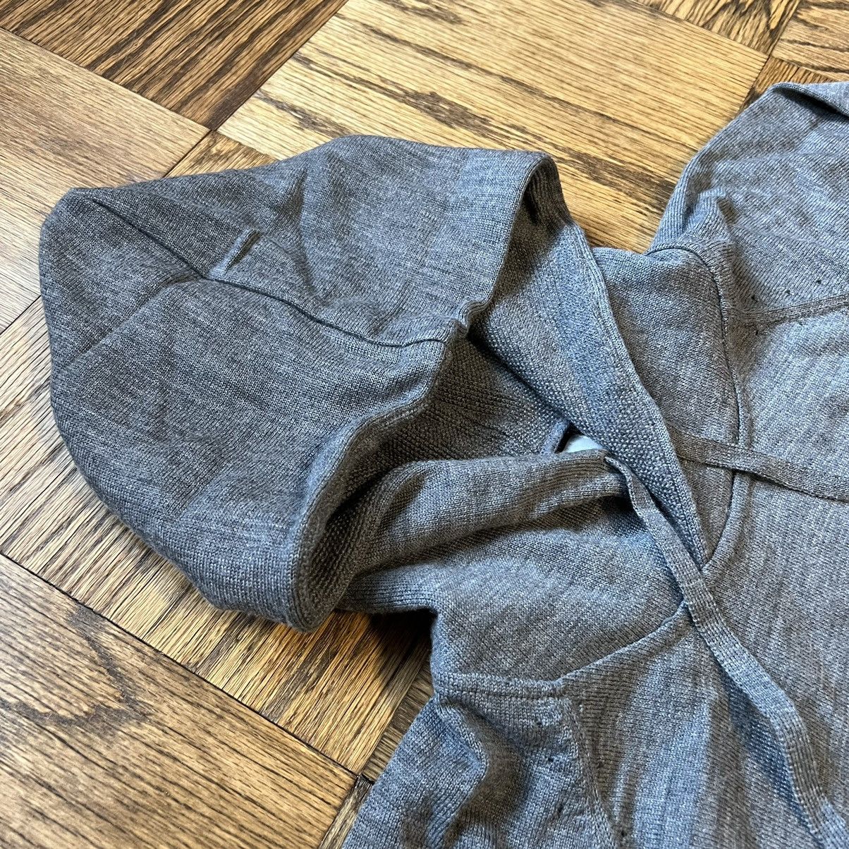 STILL BY HAND Wool Knit Hoodie - Made in Japan Size US XL / EU 56 / 4 - 2 Thumbnail