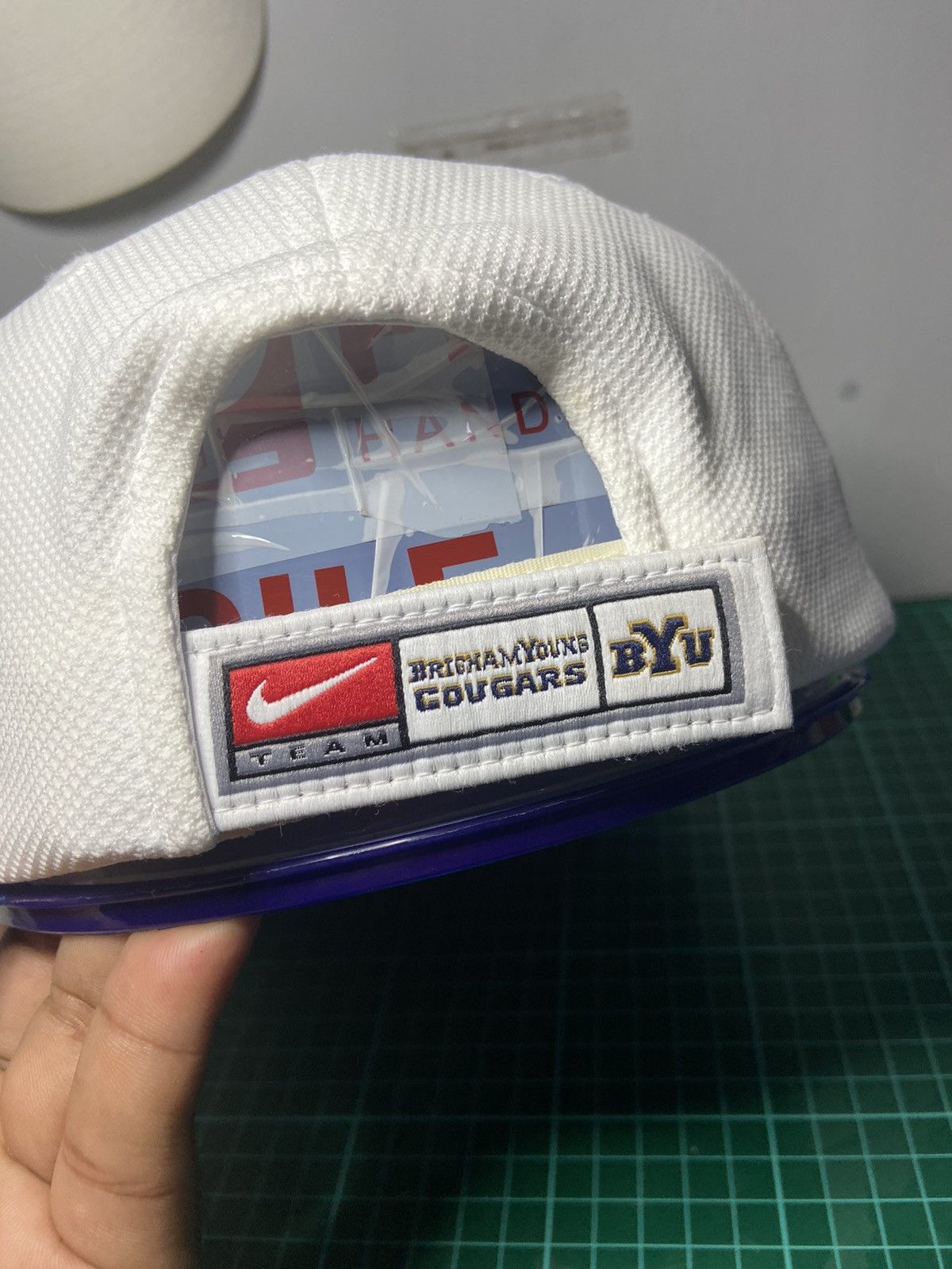 Nike NIKE BYU BRINGHAM YOUNG COUGARS VELCRO CAP Size ONE SIZE - 4 Thumbnail