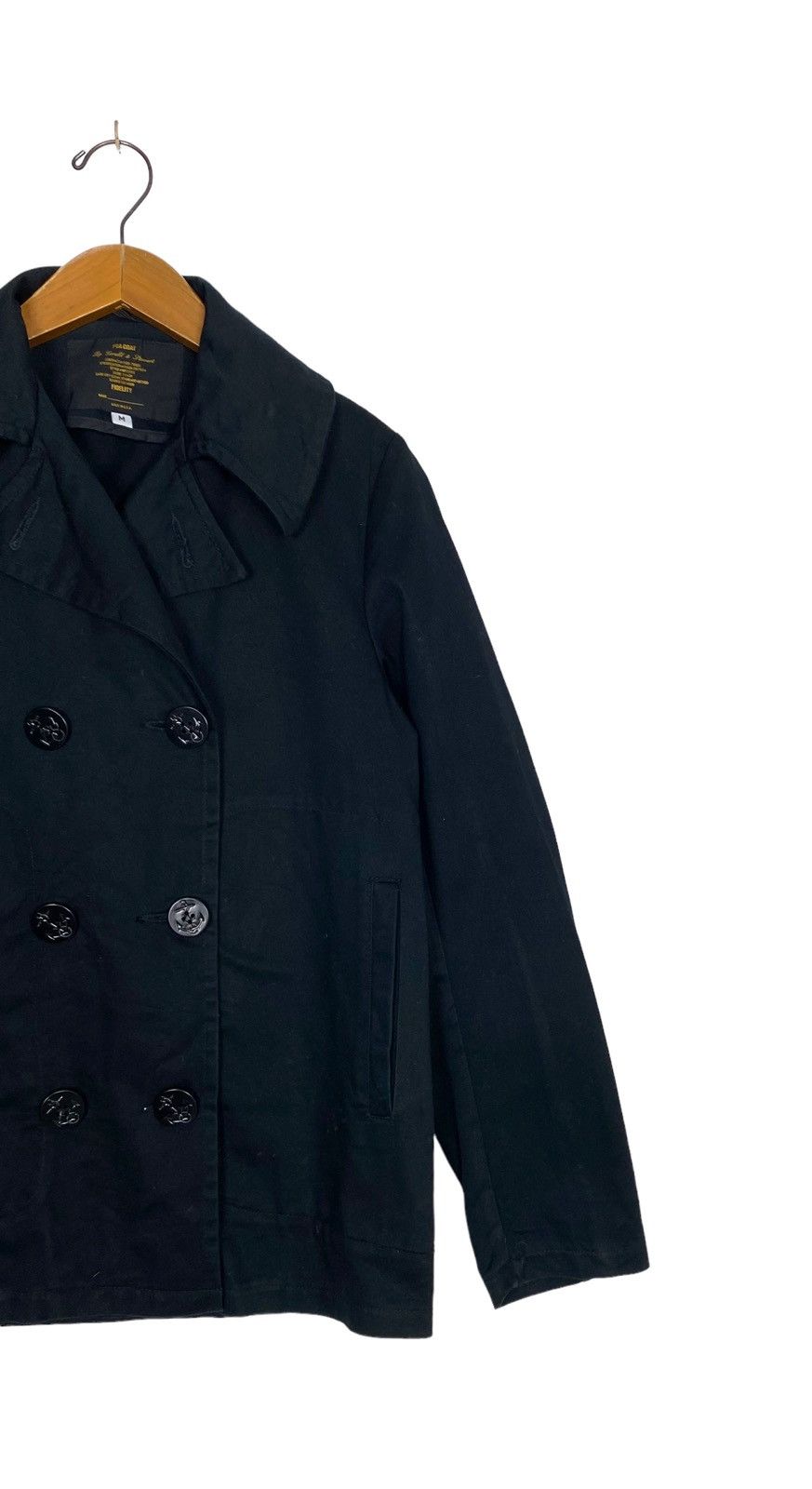 Fidelity Rare‼️ Pea Coat Jacket by Gerald & Stewart Fidelity Made Usa Size M / US 6-8 / IT 42-44 - 2 Thumbnail