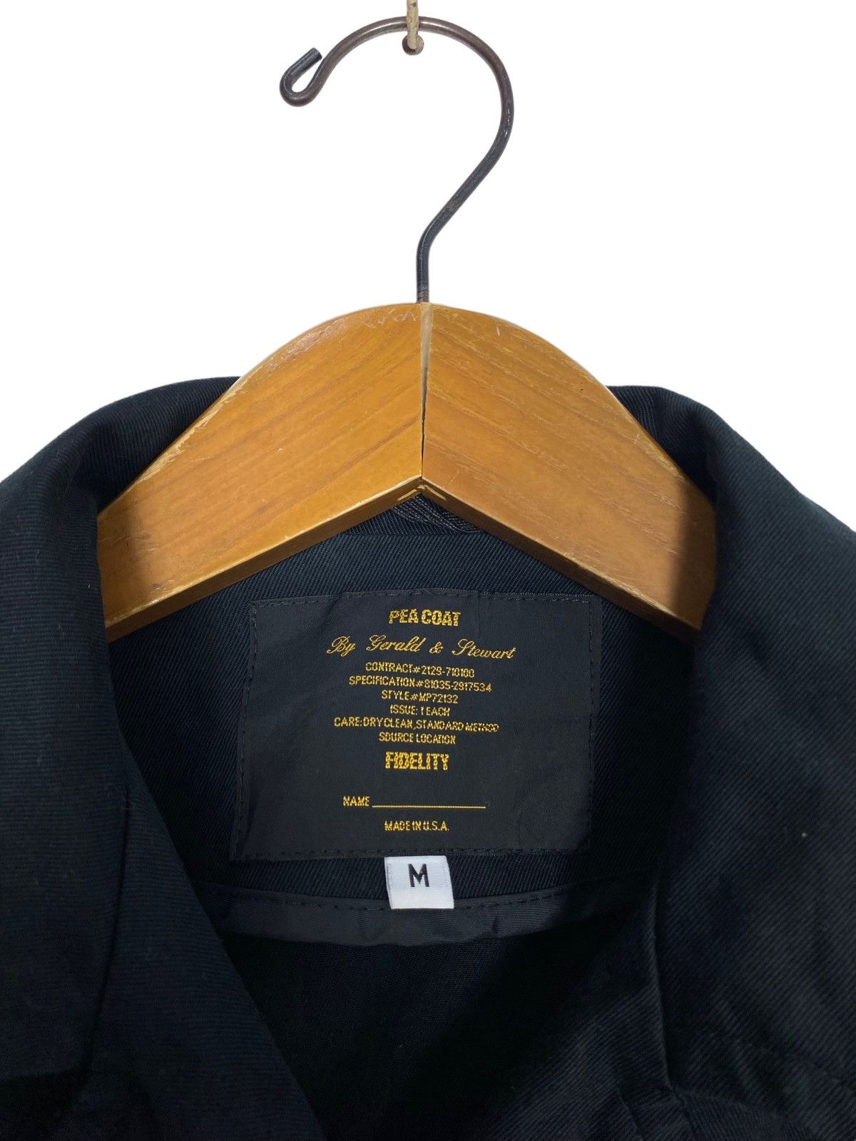 Fidelity Rare‼️ Pea Coat Jacket by Gerald & Stewart Fidelity Made Usa Size M / US 6-8 / IT 42-44 - 5 Thumbnail