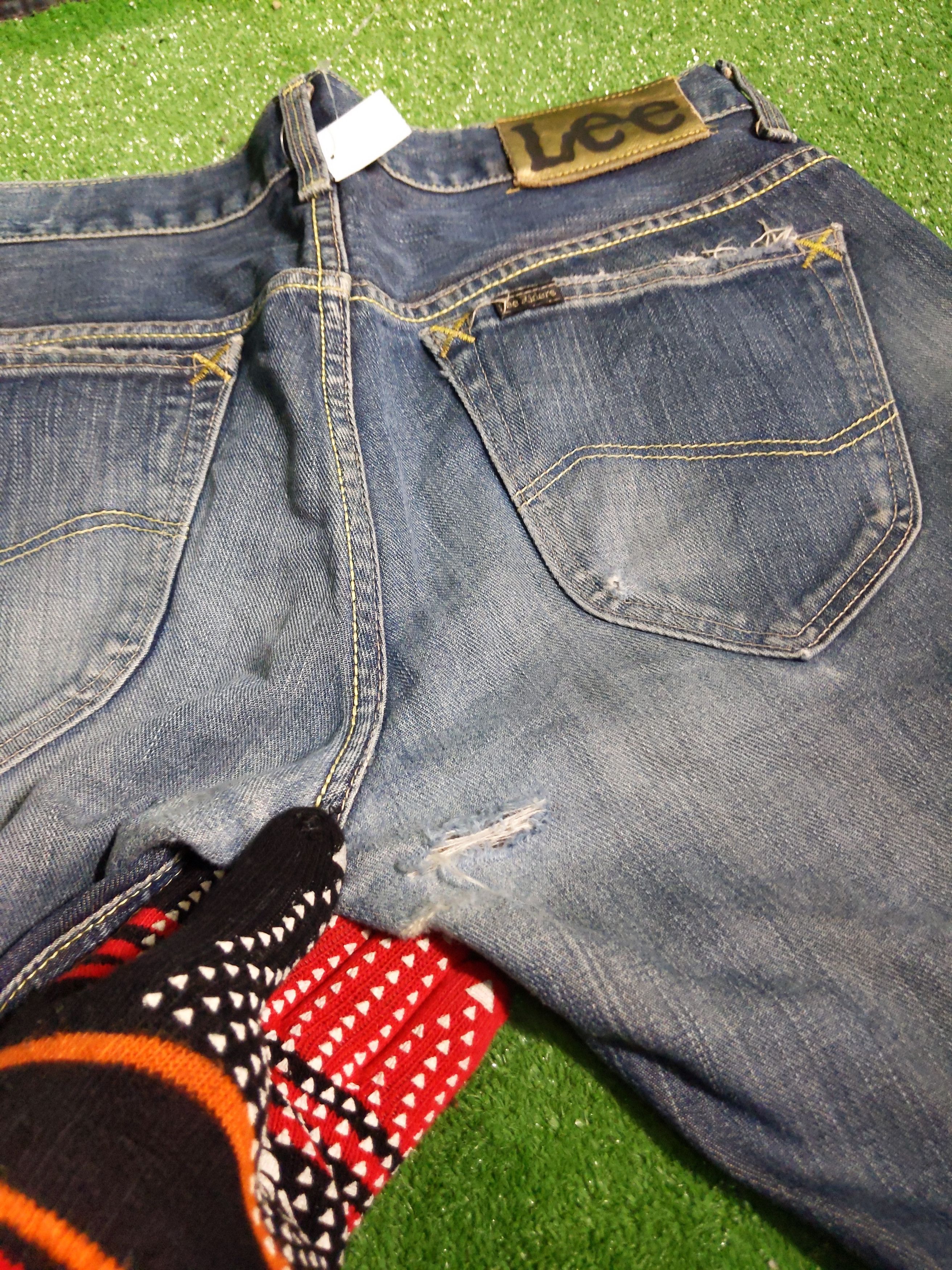 Japanese Brand × Lee distressed LEE RIDER GOLD LABEL Size US 32 / EU 48 - 4 Thumbnail