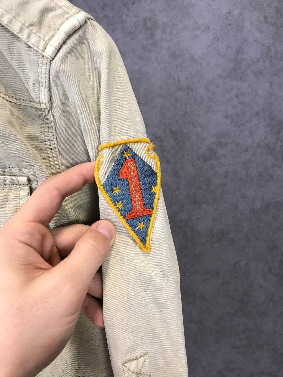 Scotch & Soda Scotch & Soda designer big logo military heavy shirt Size US S / EU 44-46 / 1 - 7 Thumbnail