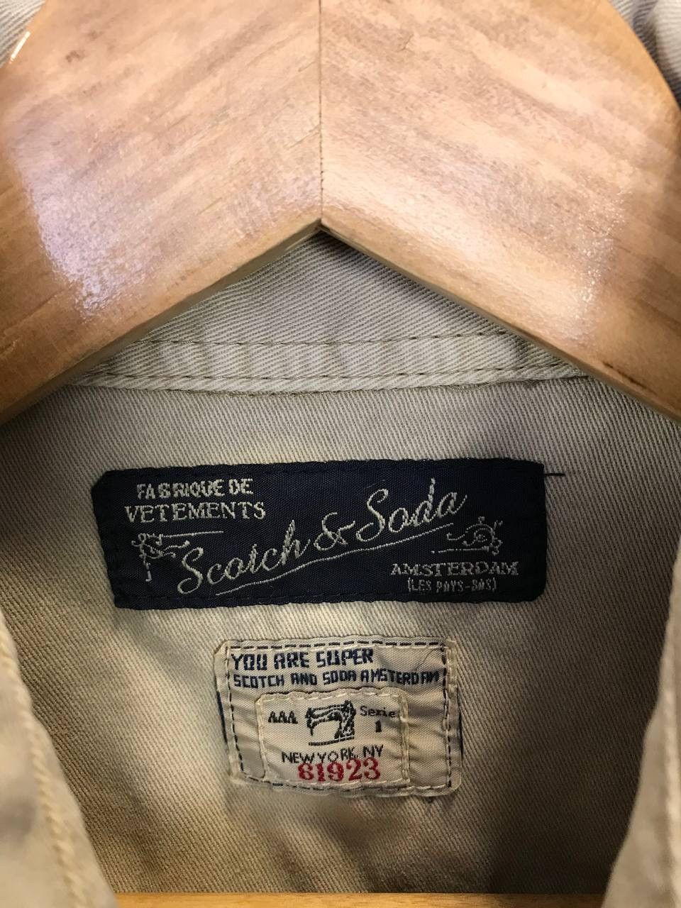 Scotch & Soda Scotch & Soda designer big logo military heavy shirt Size US S / EU 44-46 / 1 - 5 Thumbnail