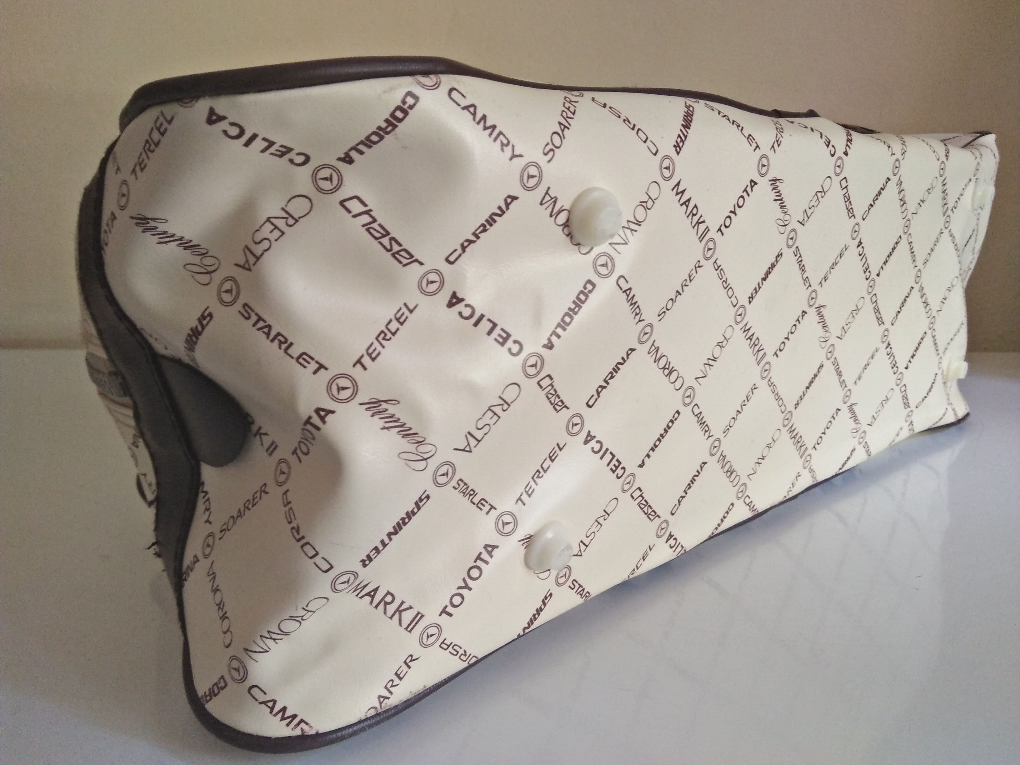 Japanese Brand Superare!!! TOYOTA 70'S MODELS Vintage Monogram Duffel Bags Size ONE SIZE - 7 Thumbnail