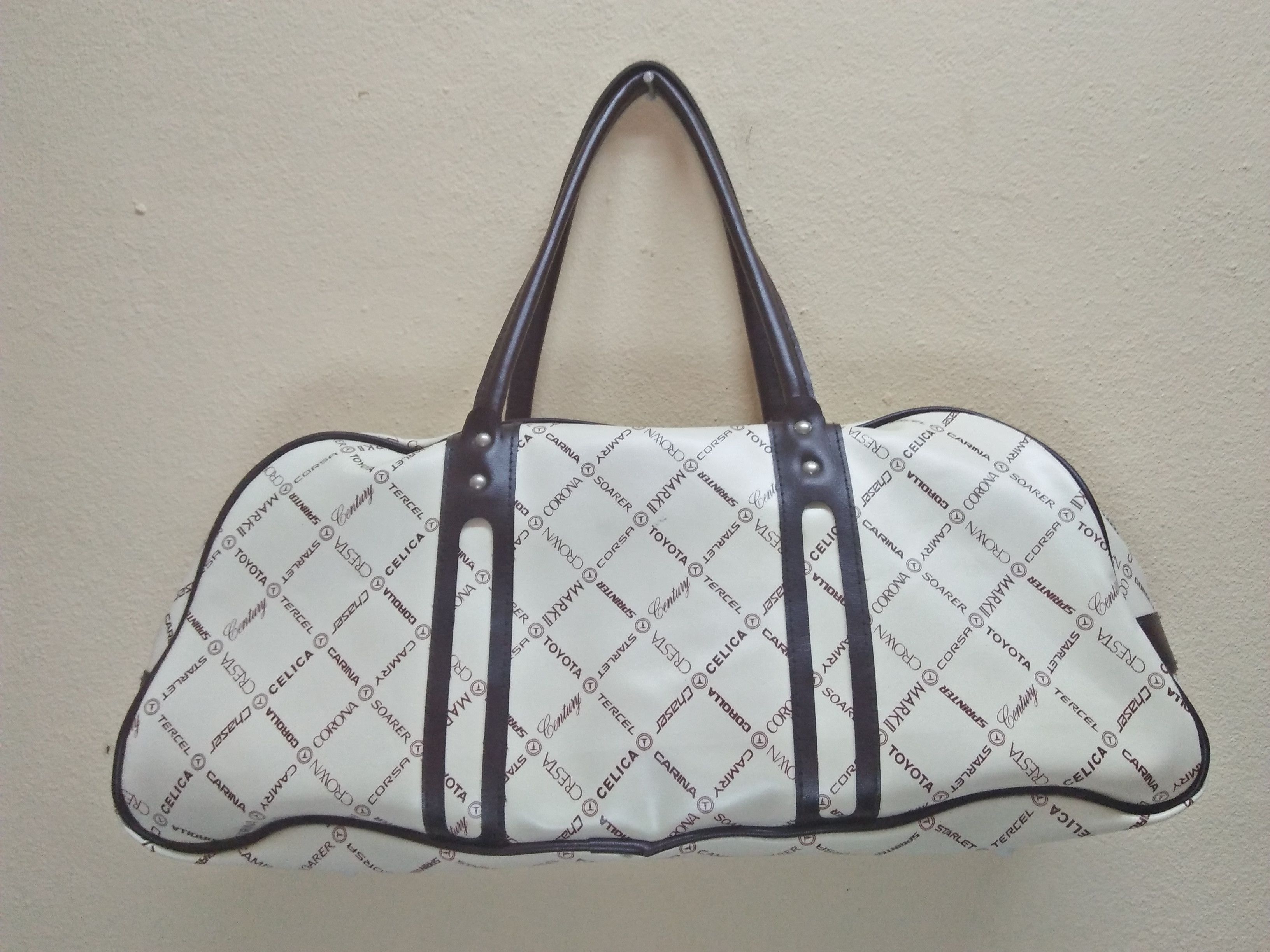 Japanese Brand Superare!!! TOYOTA 70'S MODELS Vintage Monogram Duffel Bags Size ONE SIZE - 2 Thumbnail