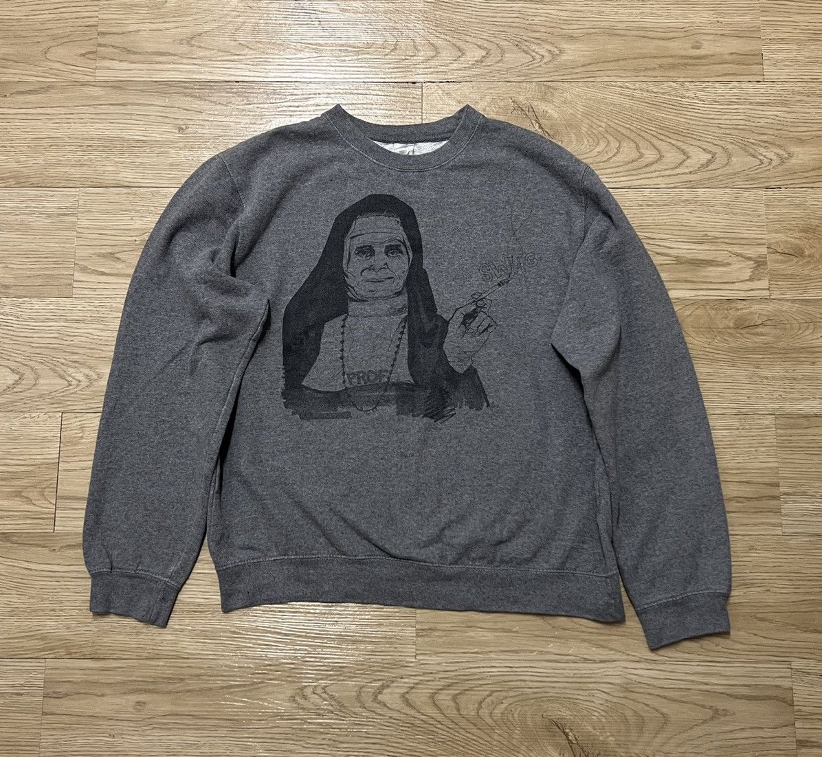 Vintage Vintage Professor Swag Crewneck Sweatshirt Size US L / EU 52-54 / 3 - 1 Thumbnail