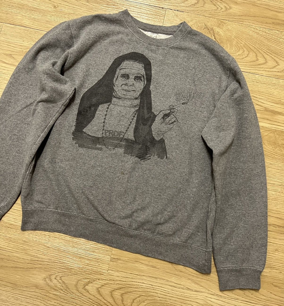 Vintage Vintage Professor Swag Crewneck Sweatshirt Size US L / EU 52-54 / 3 - 2 Thumbnail