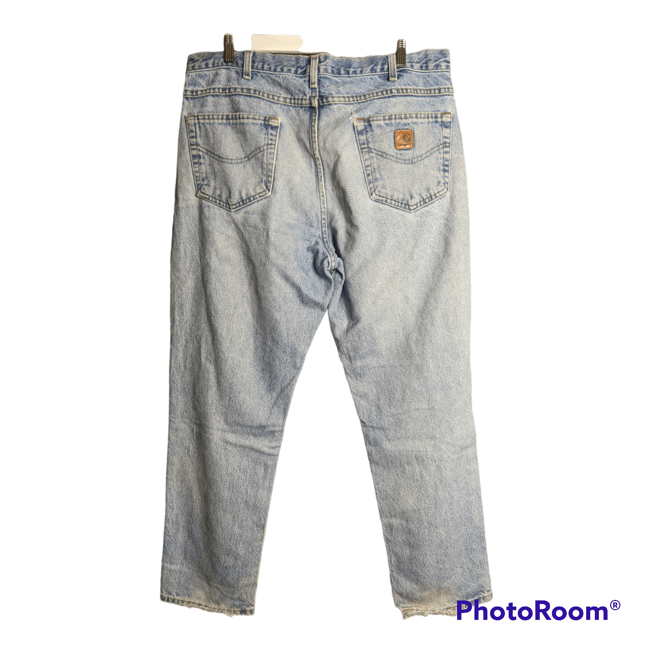 Carhartt × Vintage carhatt distresed denim jeans pants Size US 38 / EU 54 - 2 Thumbnail