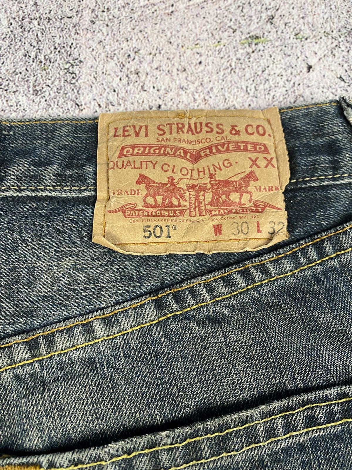 Japanese Brand Vintage Y2k Levi’s 501 Straight denim pants japanes style Size US 30 / EU 46 - 9 Thumbnail