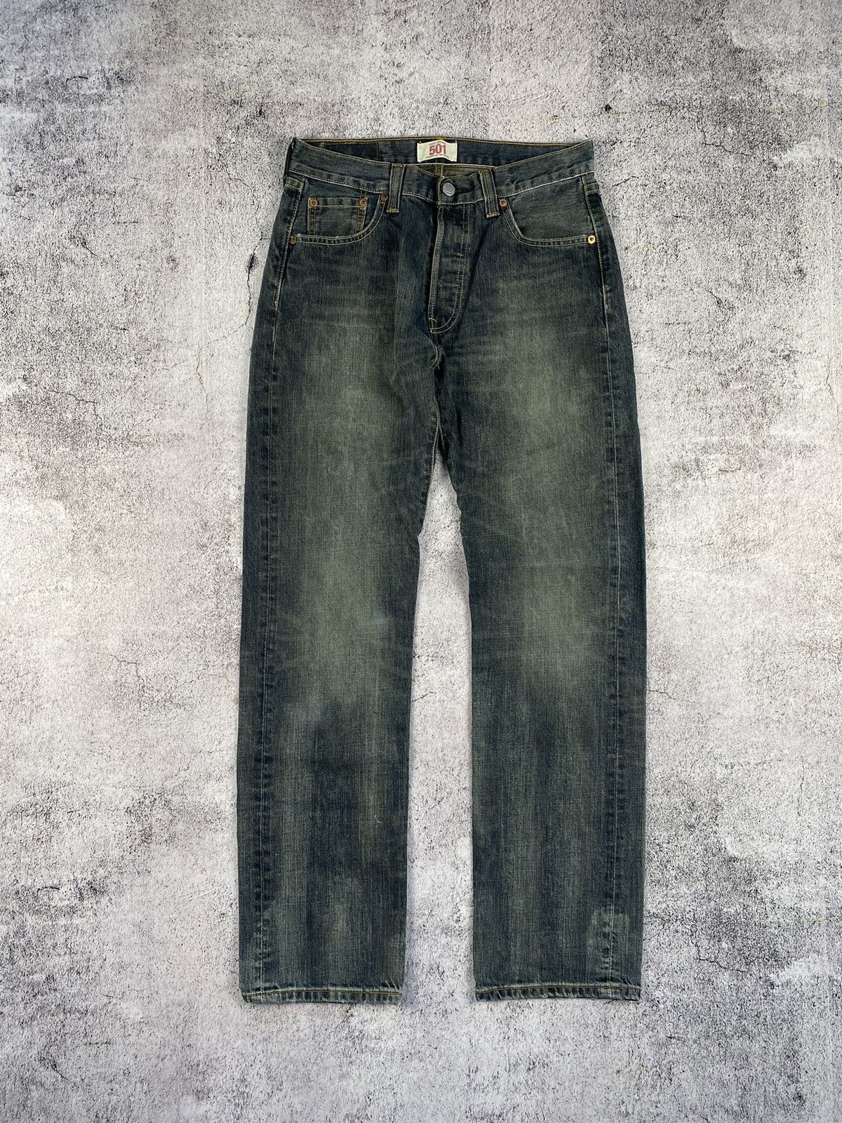 Japanese Brand Vintage Y2k Levi’s 501 Straight denim pants japanes style Size US 30 / EU 46 - 1 Thumbnail