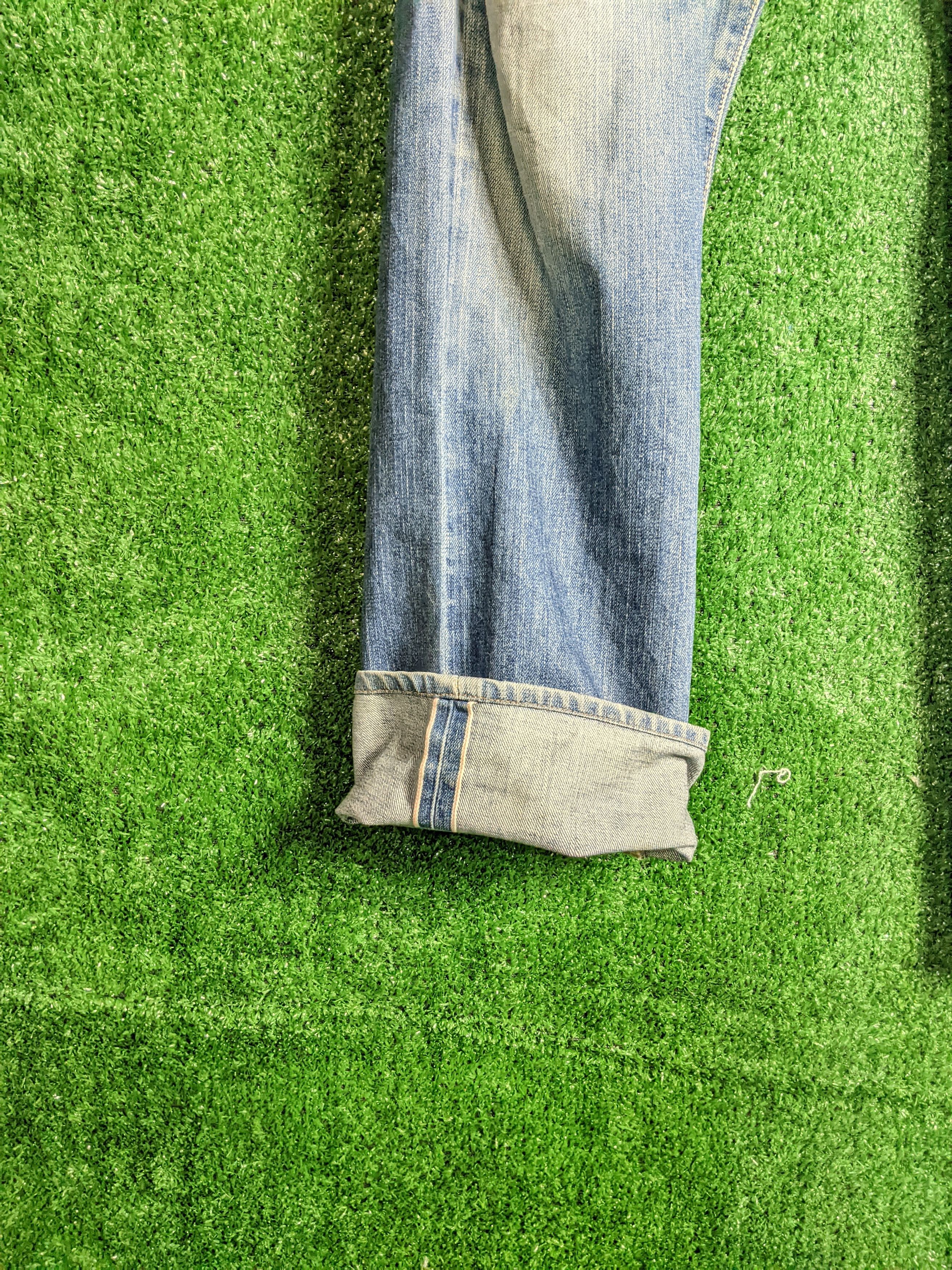 Edwin edwin 505x distress jeans (p28) Size US 34 / EU 50 - 5 Thumbnail