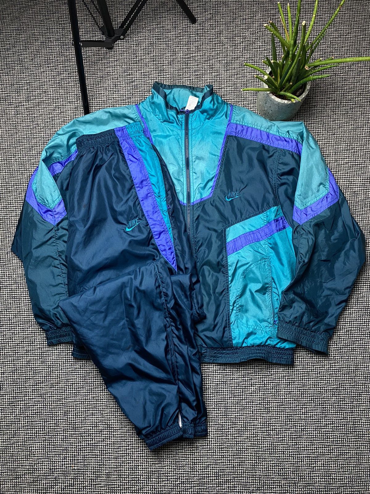 Rare Nike vintage suit retro y2k drill
