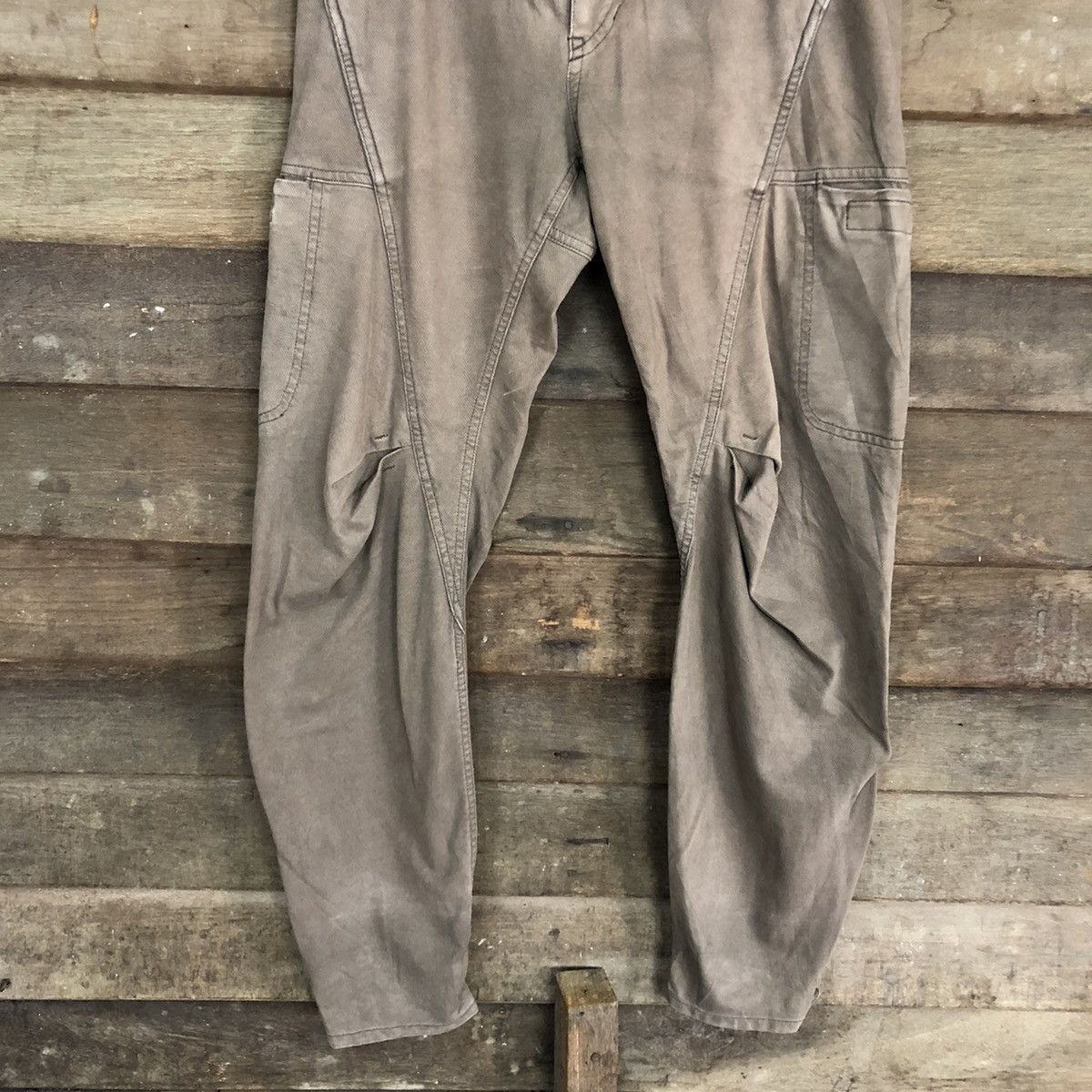Japanese Brand DLL Zucca faded Multipocket Tactical Cargo Pants #c1260 Size US 29 - 3 Thumbnail