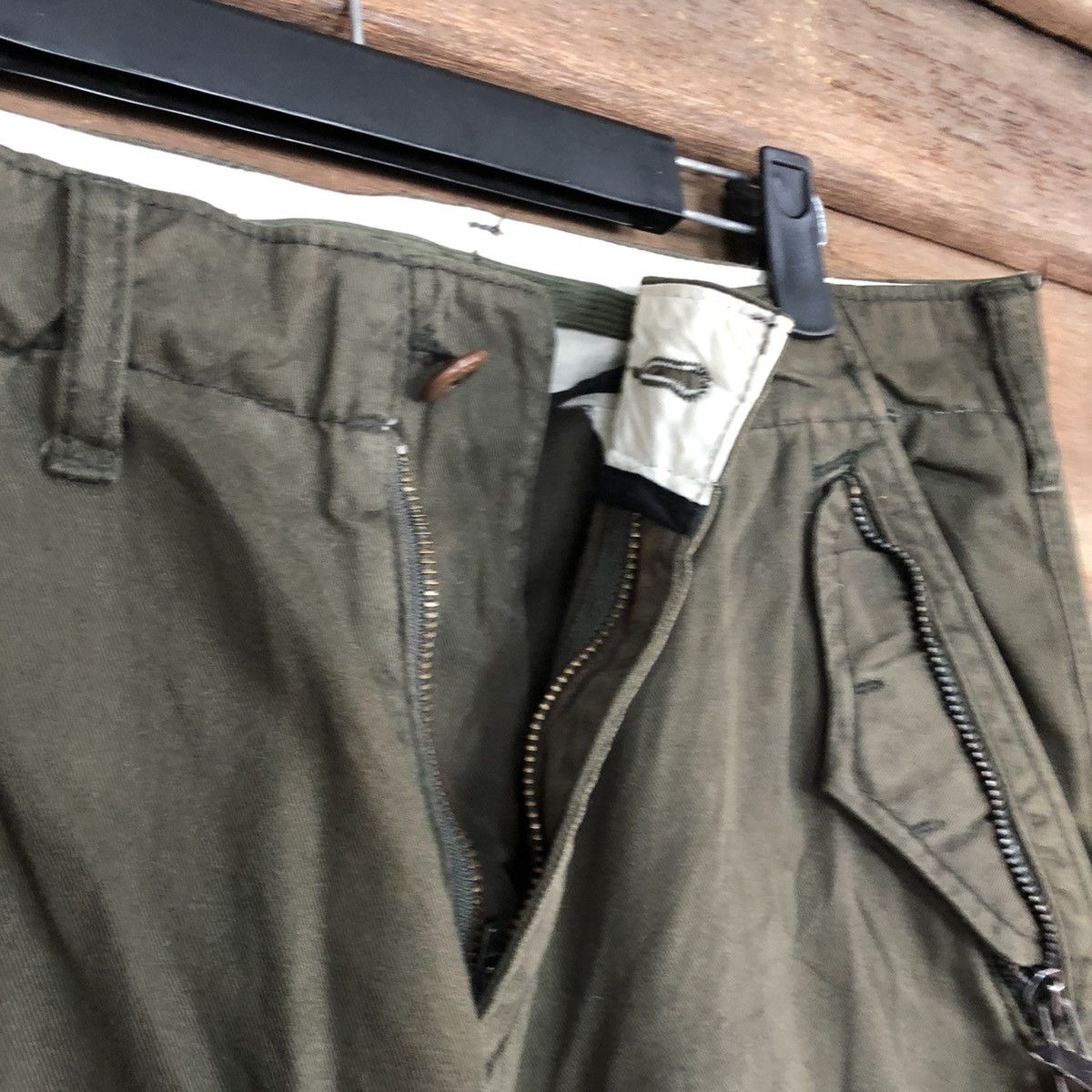 Hypebeast Baldia Green Multipocket Tactical Cargo Pants #c1259DL Size US 30 / EU 46 - 7 Thumbnail