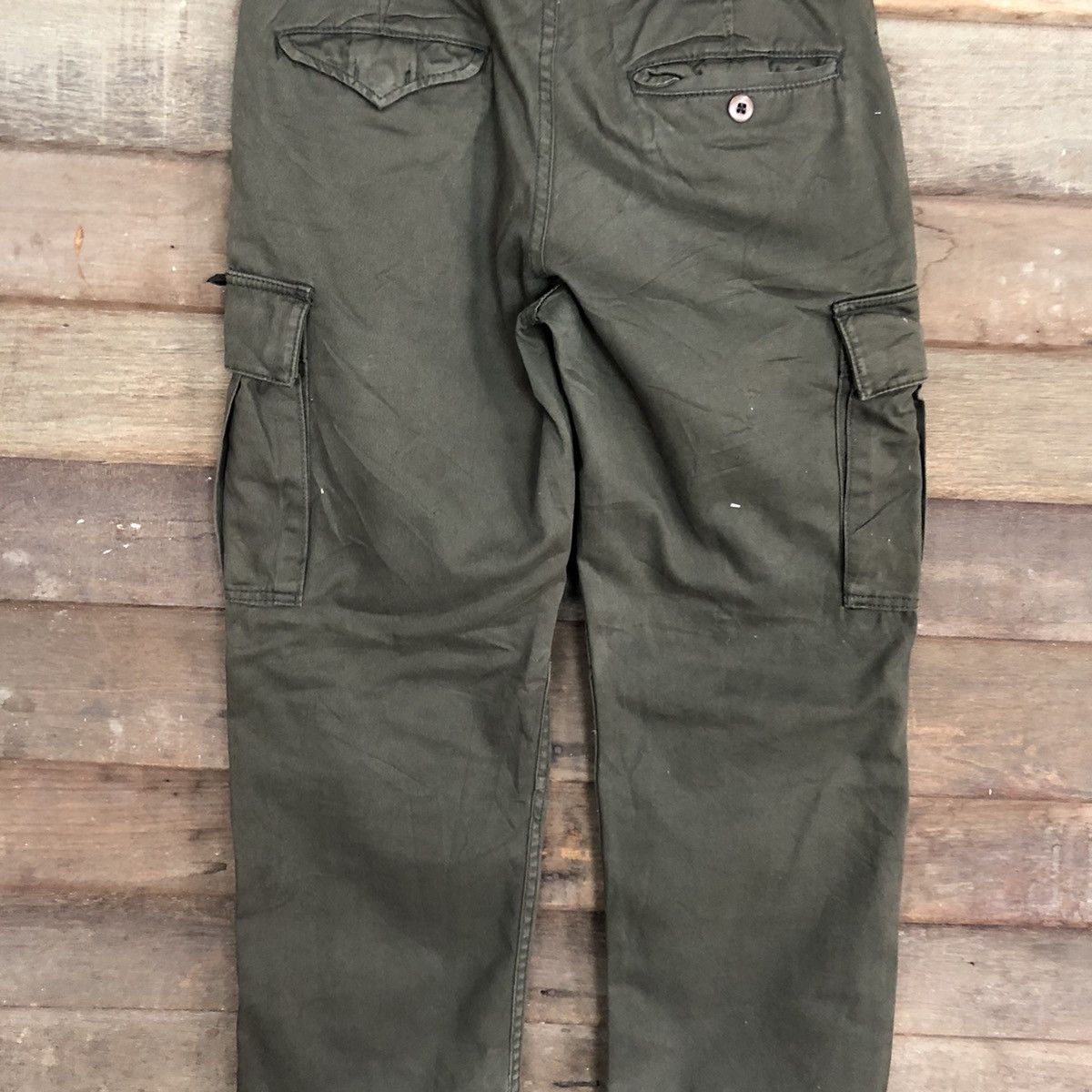 Hypebeast Baldia Green Multipocket Tactical Cargo Pants #c1259DL Size US 30 / EU 46 - 11 Thumbnail