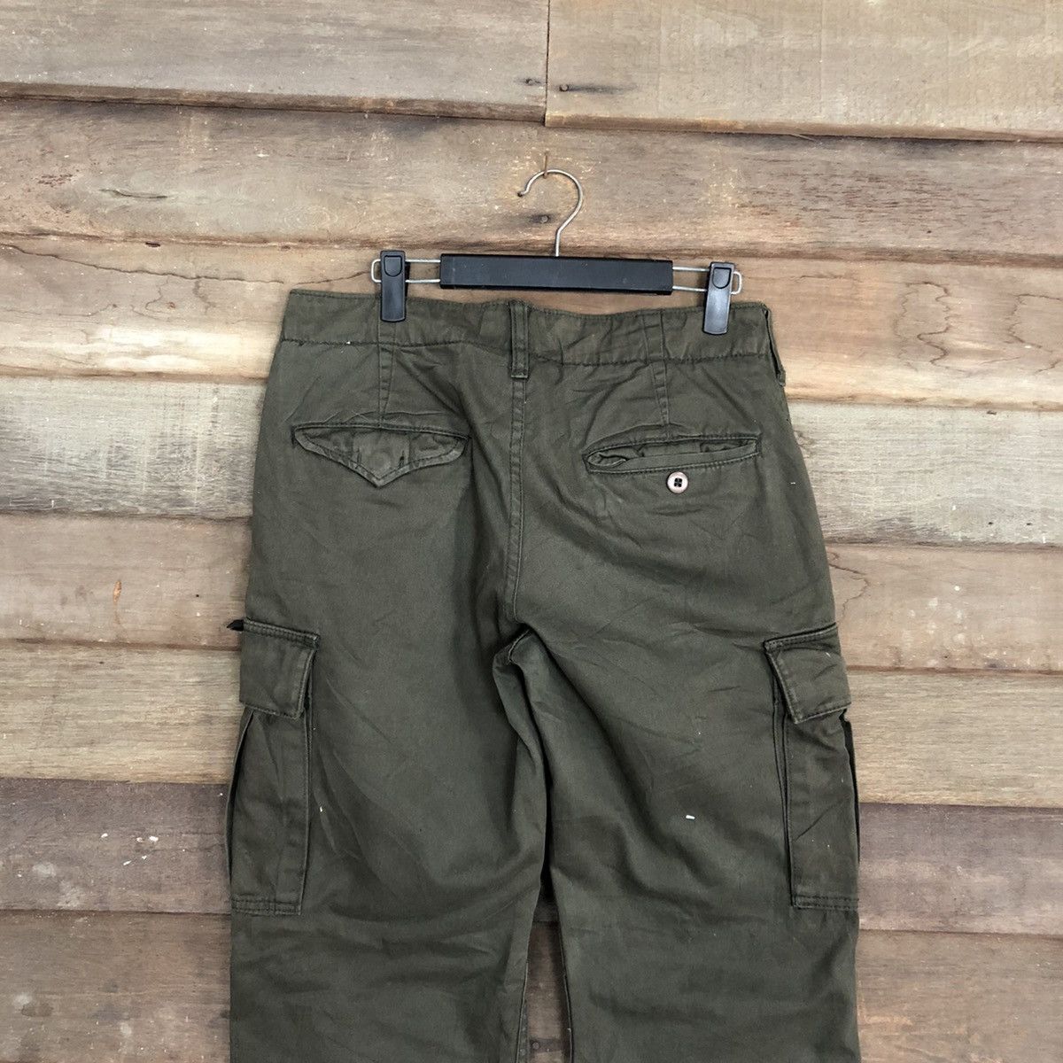 Hypebeast Baldia Green Multipocket Tactical Cargo Pants #c1259DL Size US 30 / EU 46 - 9 Thumbnail