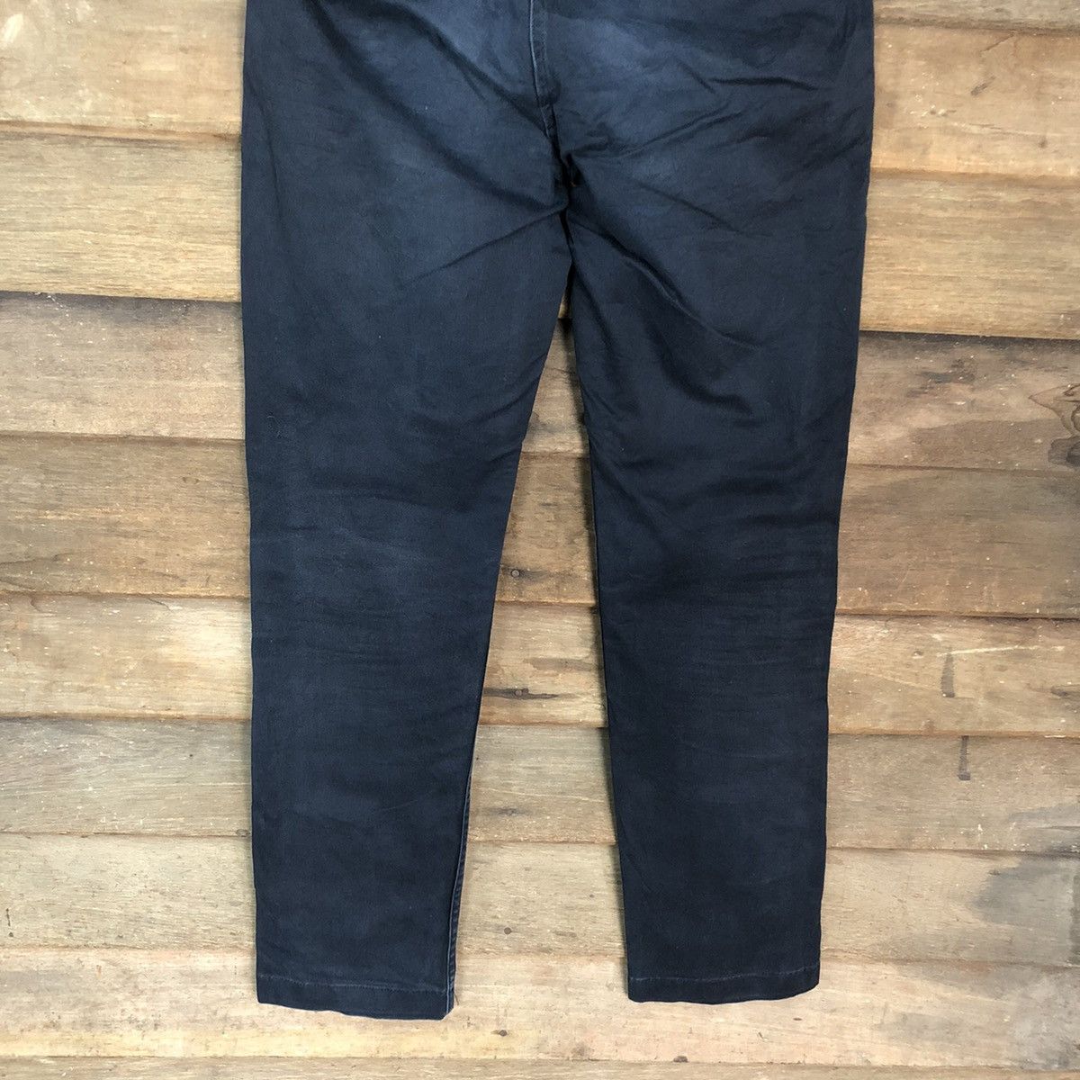 Japanese Brand DLL United Arrows Dark Blue Straight Pants #c1256 Size US 28 / EU 44 - 8 Thumbnail