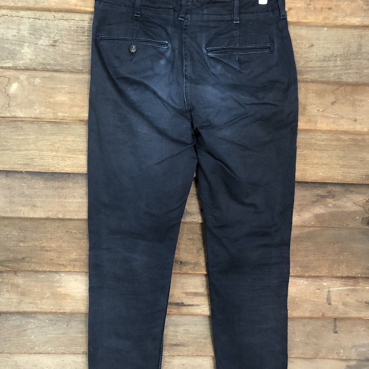 Japanese Brand DLL United Arrows Dark Blue Straight Pants #c1256 Size US 28 / EU 44 - 9 Thumbnail