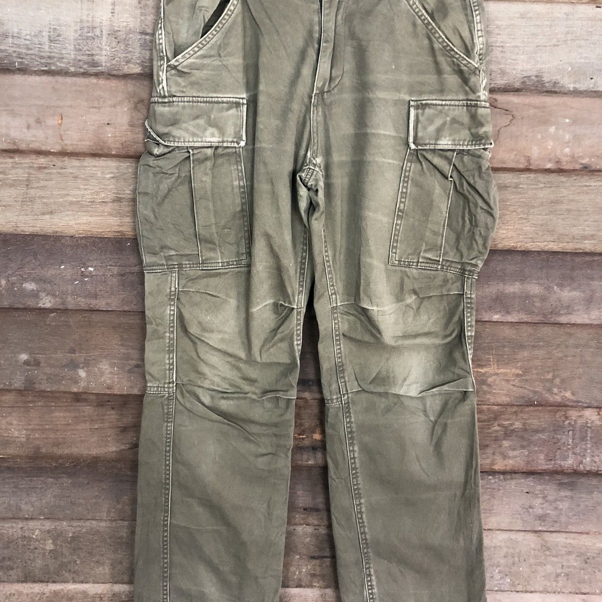 Avirex DLL Vtg Avirex Green Multipocket Tactical Cargo Pants #c1249 Size US 29 - 4 Thumbnail