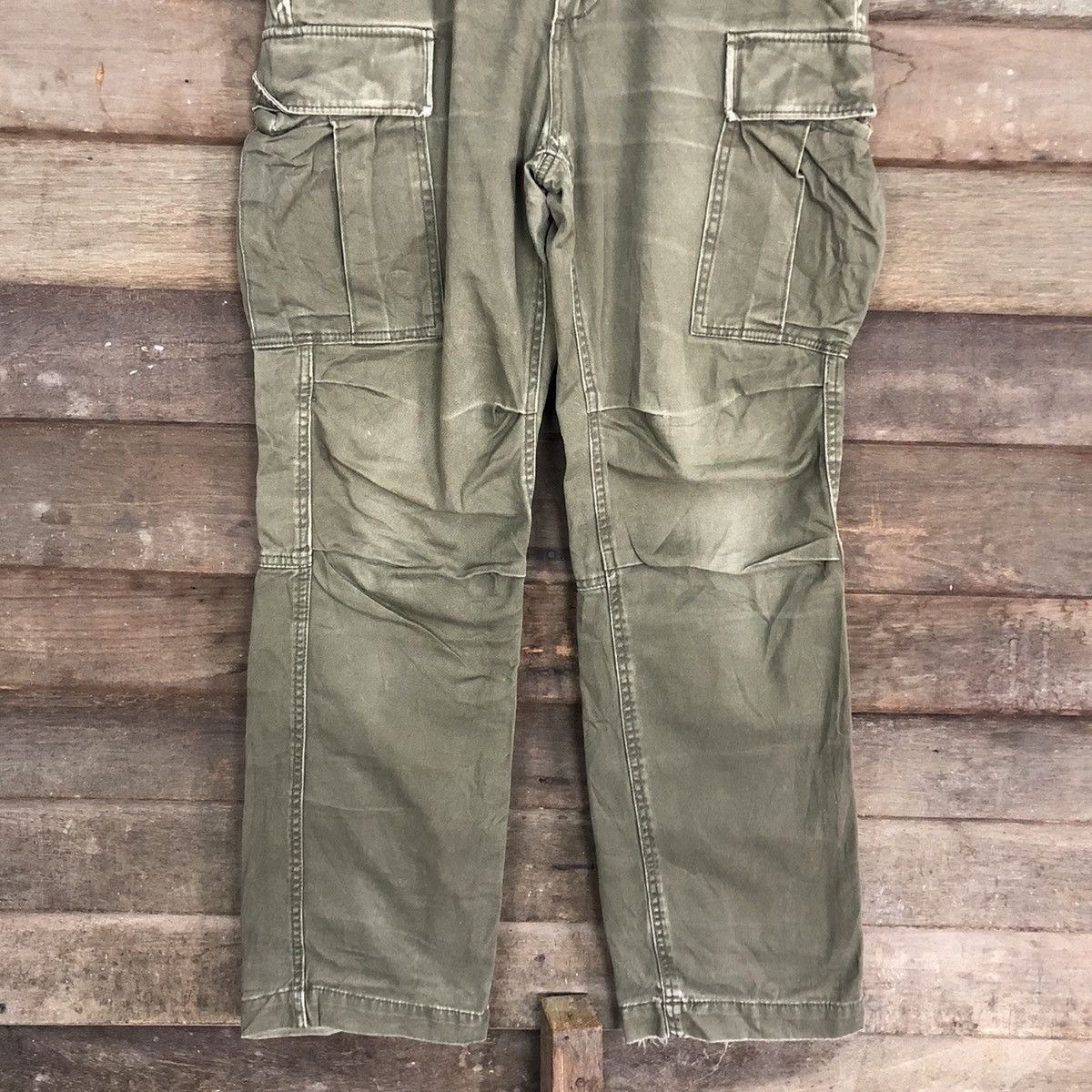 Avirex DLL Vtg Avirex Green Multipocket Tactical Cargo Pants #c1249 Size US 29 - 3 Thumbnail