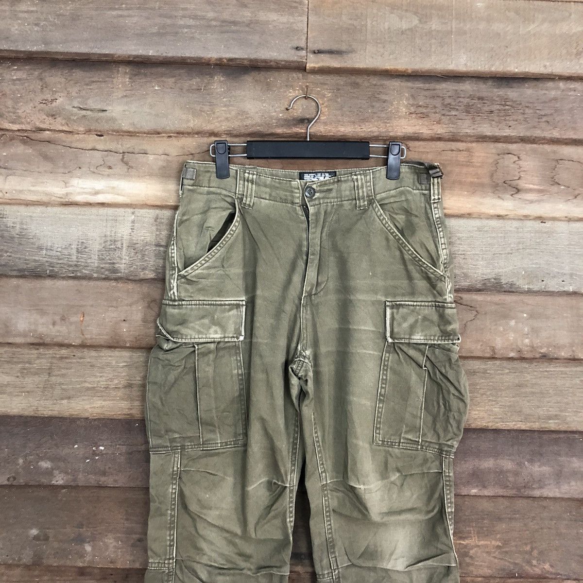 Avirex DLL Vtg Avirex Green Multipocket Tactical Cargo Pants #c1249 Size US 29 - 2 Thumbnail