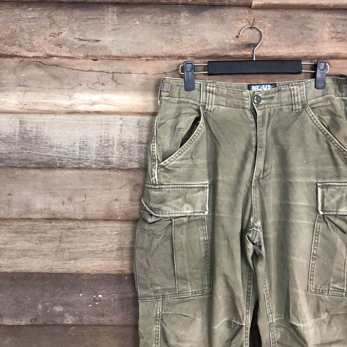 Avirex DLL Vtg Avirex Green Multipocket Tactical Cargo Pants #c1249 Size US 29 - 6 Thumbnail