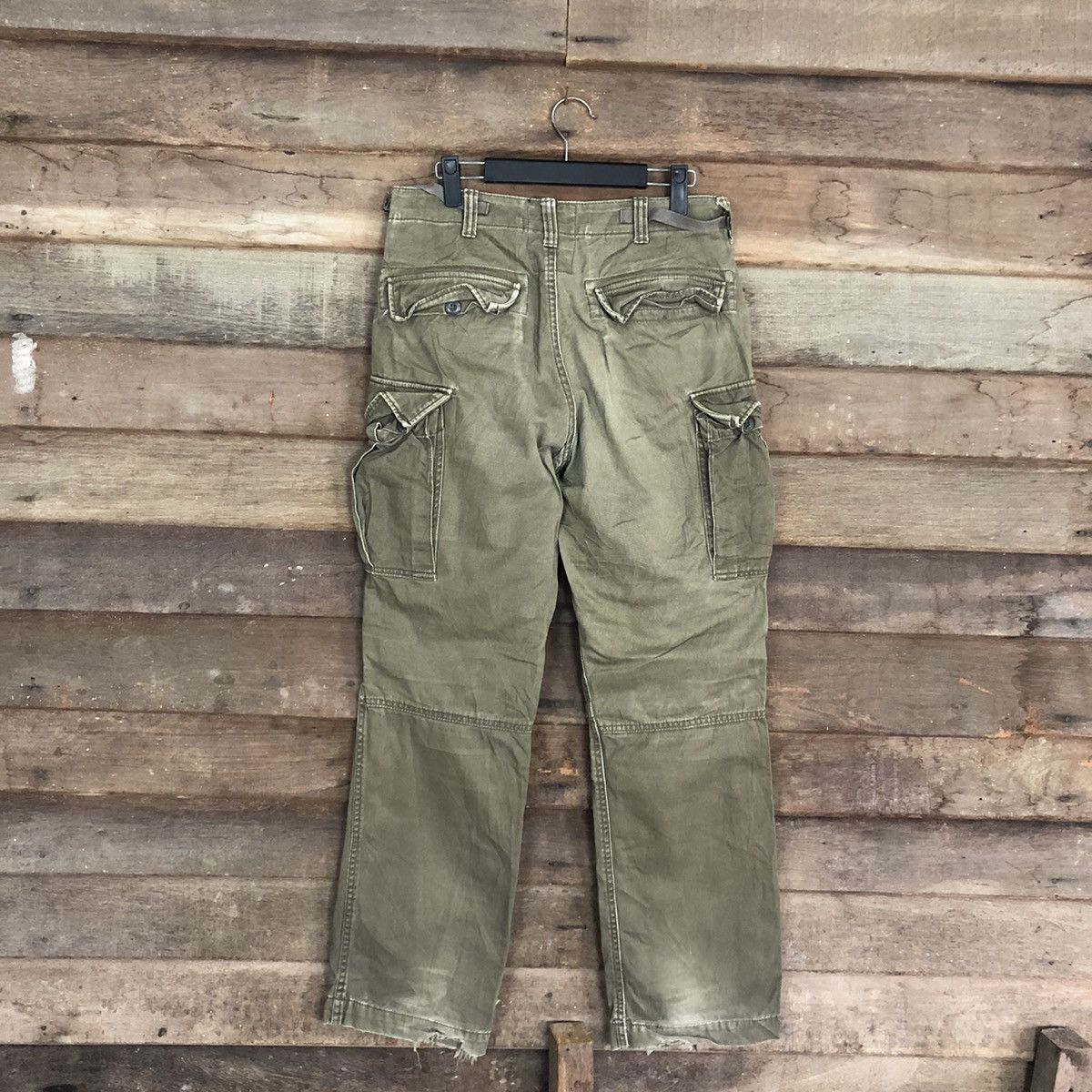Avirex DLL Vtg Avirex Green Multipocket Tactical Cargo Pants #c1249 Size US 29 - 8 Thumbnail