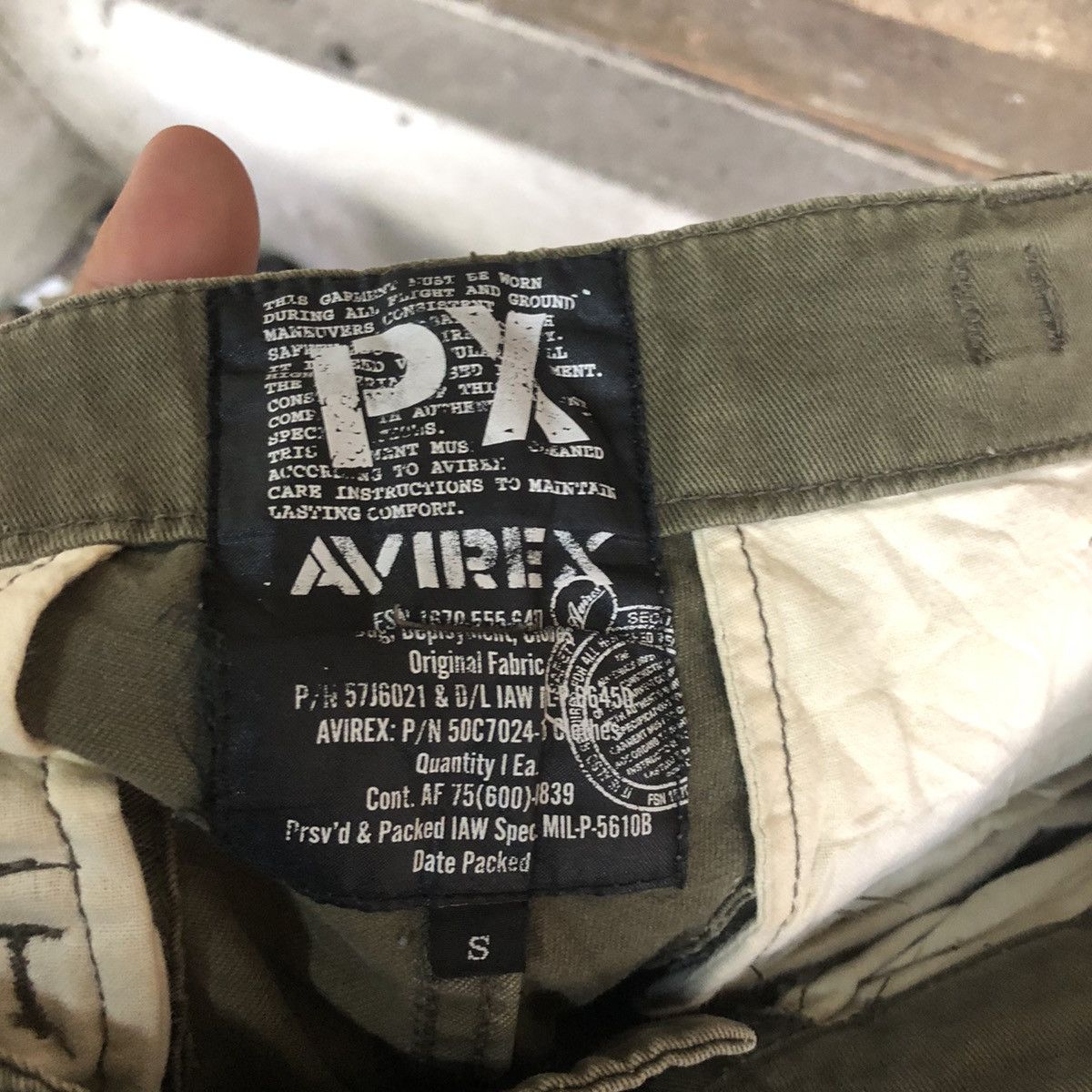 Avirex DLL Vtg Avirex Green Multipocket Tactical Cargo Pants #c1249 Size US 29 - 12 Thumbnail