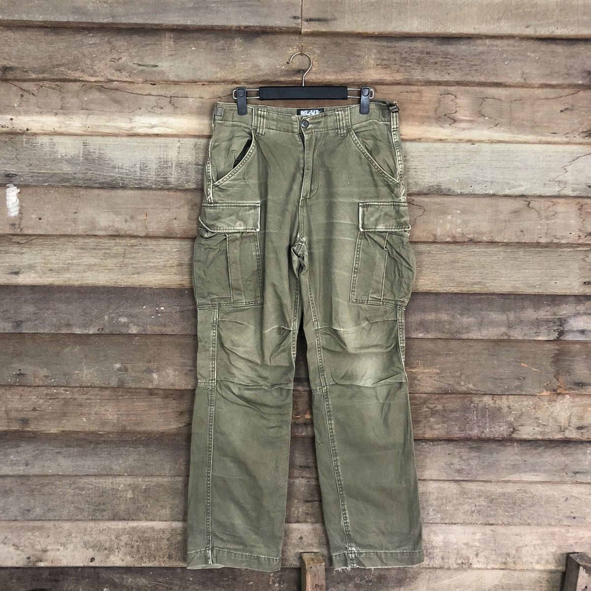 Avirex DLL Vtg Avirex Green Multipocket Tactical Cargo Pants #c1249 Size US 29 - 1 Thumbnail