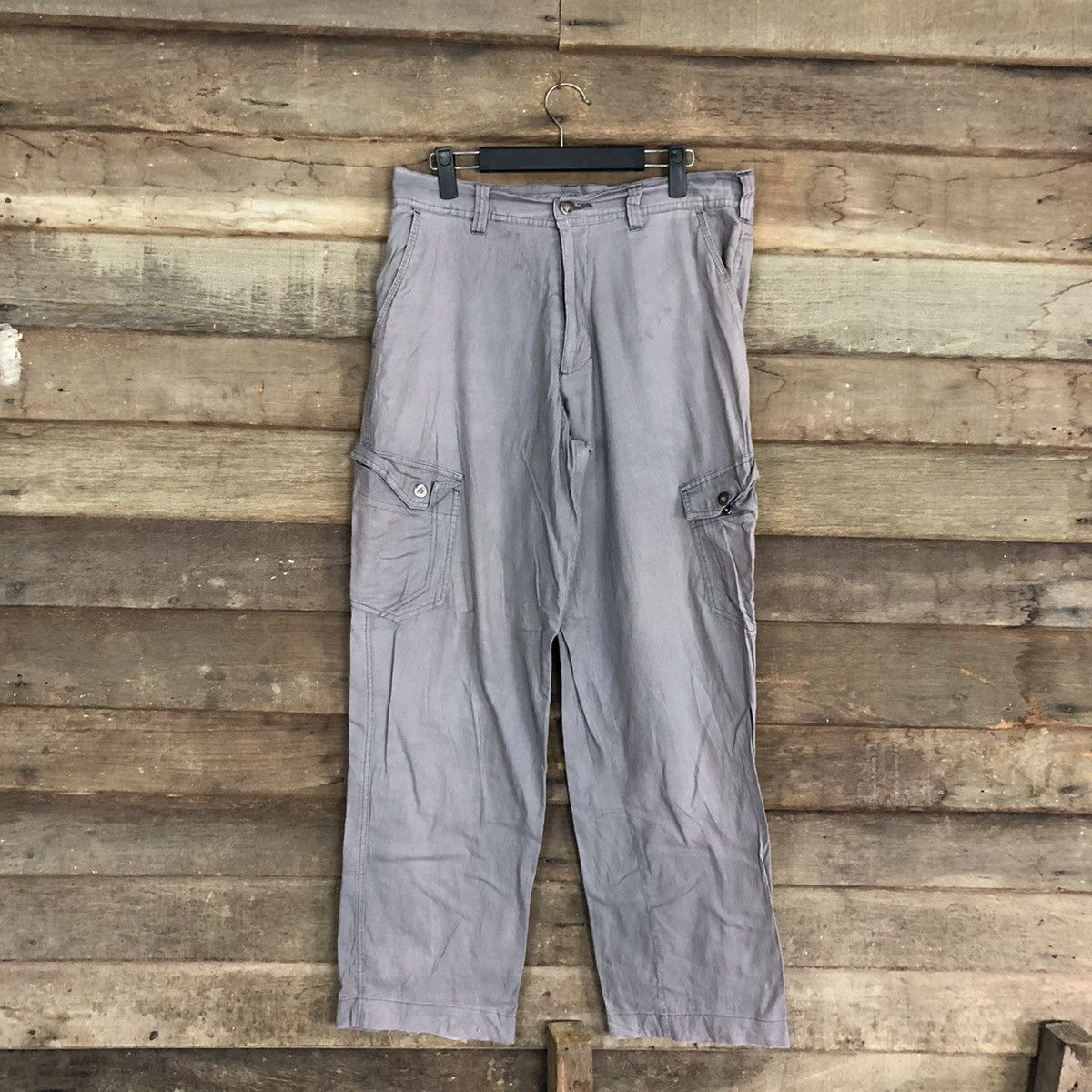 Japanese Brand × Vintage DLL High Voltage faded vintage Tactical Cargo Pants #c1255 Size US 31 - 1 Thumbnail